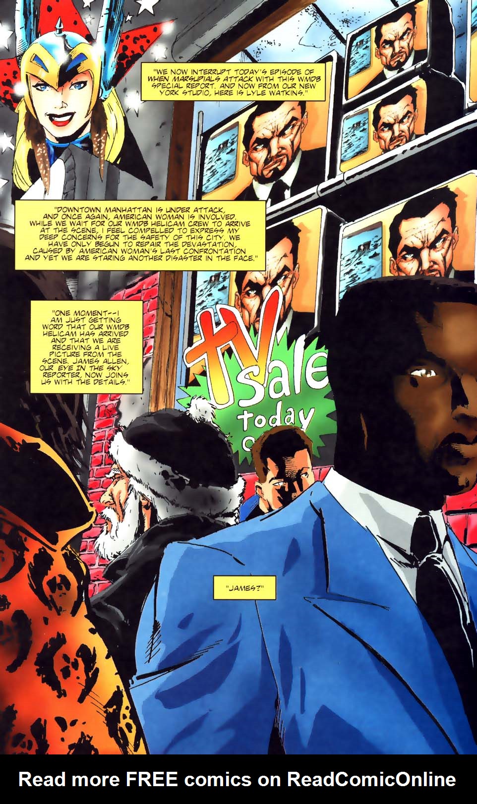Read online American Woman comic -  Issue #2 - 3