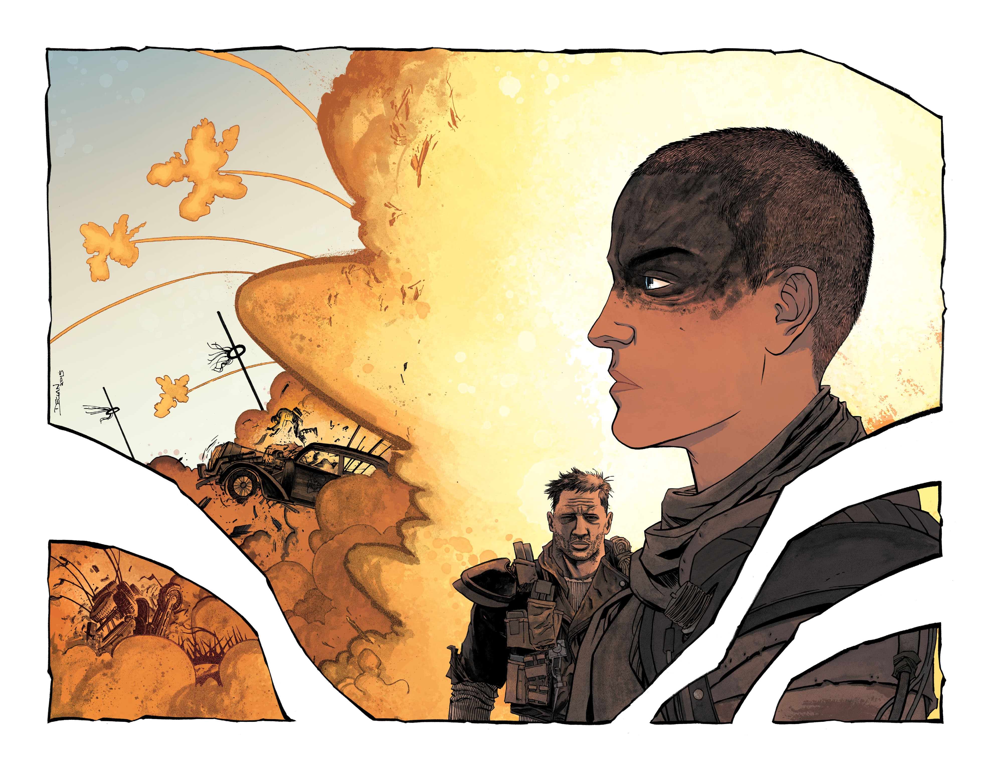 Read online Mad Max: Fury Road Inspired Artists Deluxe Edition comic -  Issue # TPB - 16