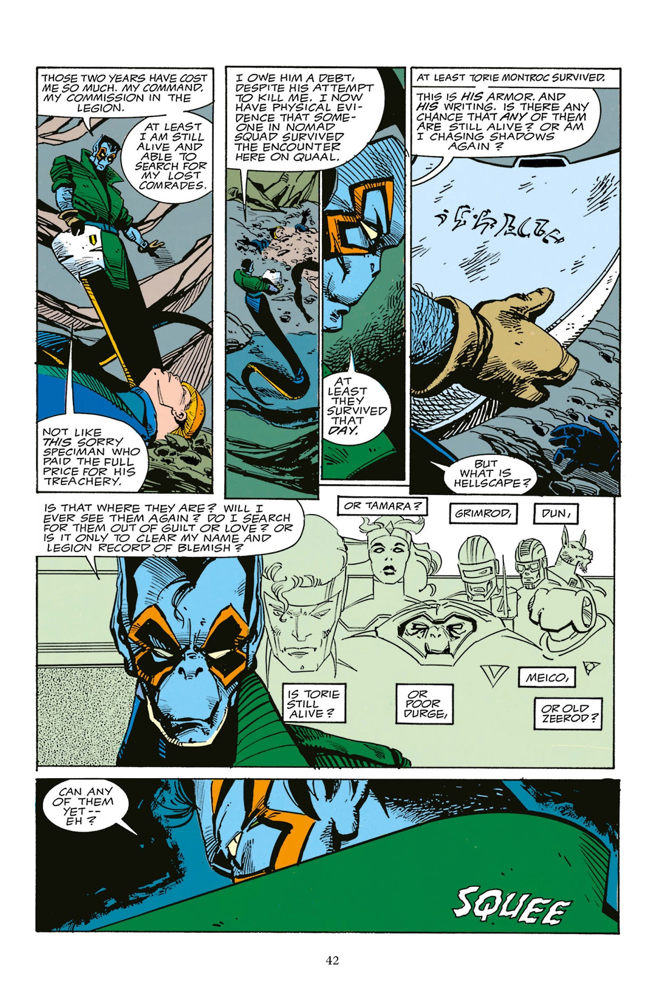 Read online Alien Legion: Dead and Buried comic -  Issue # TPB - 41