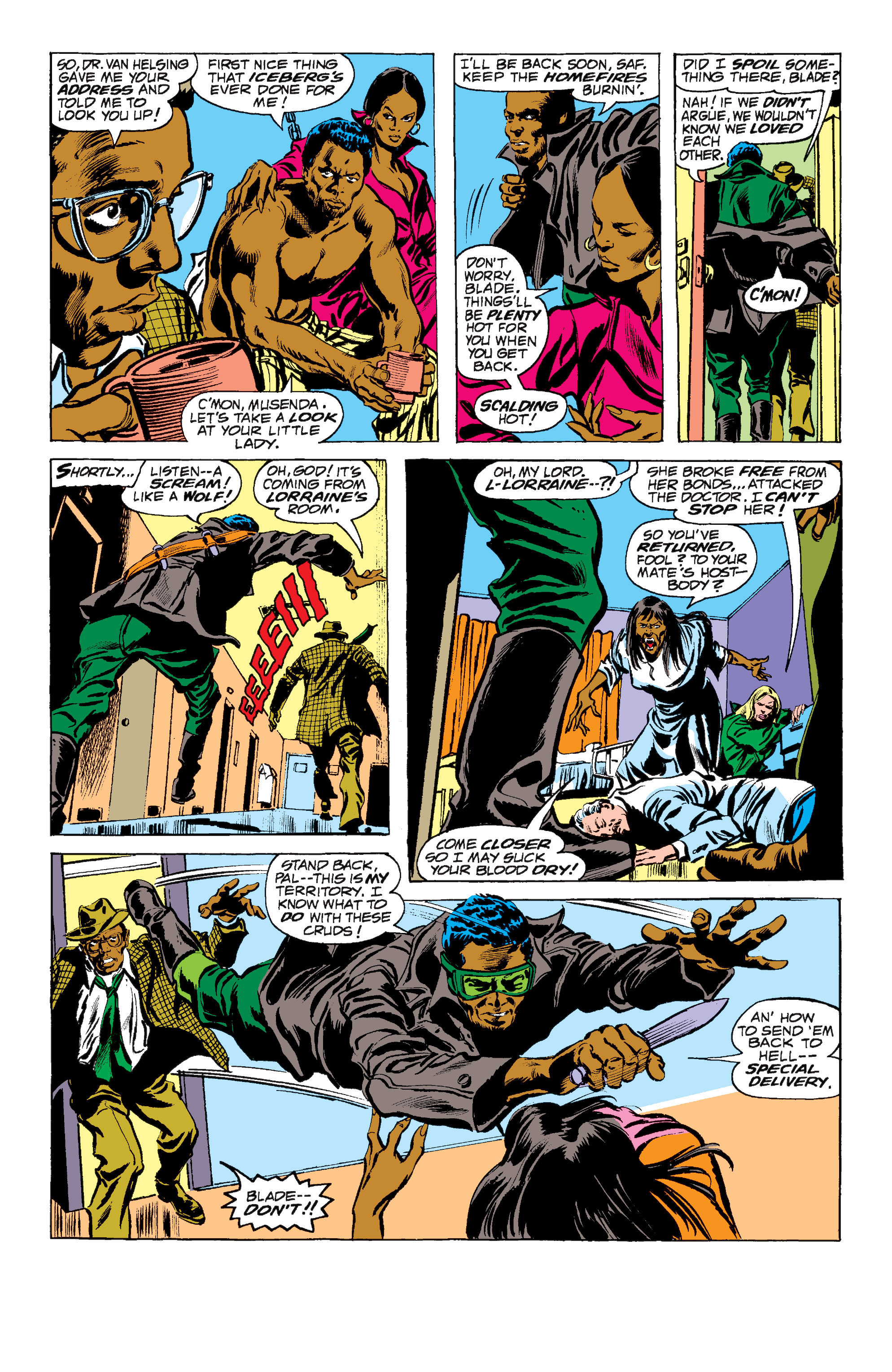 Read online Blade: Undead By Daylight comic -  Issue # Full - 48