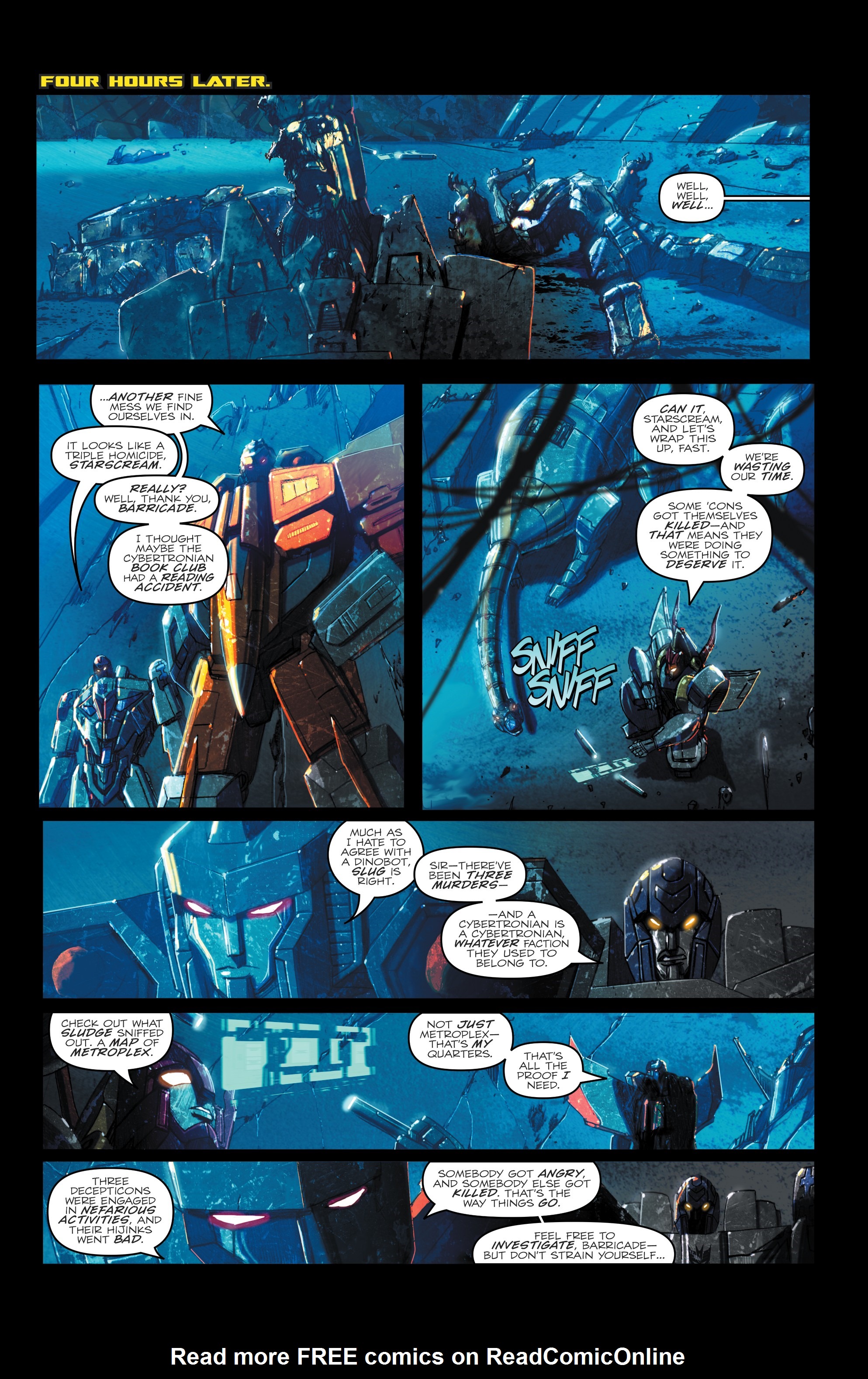 Read online Transformers: The IDW Collection Phase Two comic -  Issue # TPB 8 (Part 3) - 3