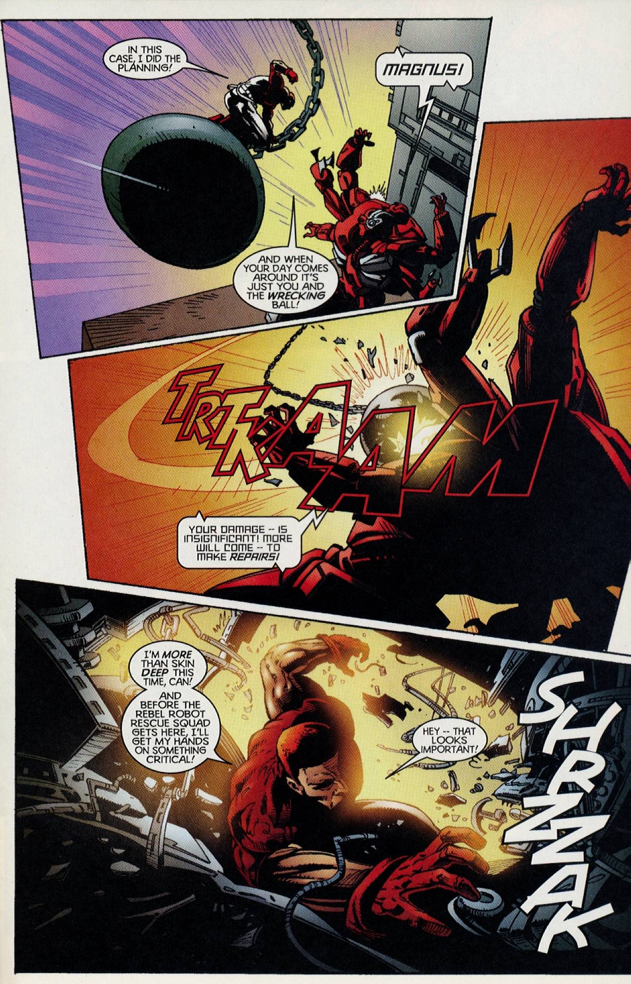 Read online Magnus Robot Fighter (1997) comic -  Issue #15 - 19