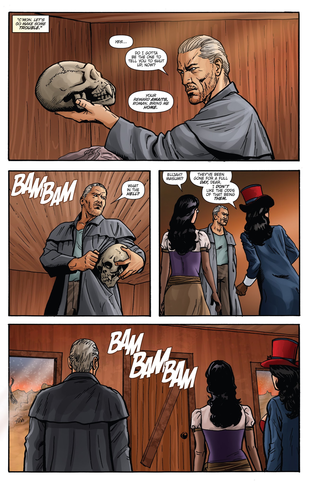 Read online Grimm Fairy Tales presents Hunters: The Shadowlands comic -  Issue # TPB - 92