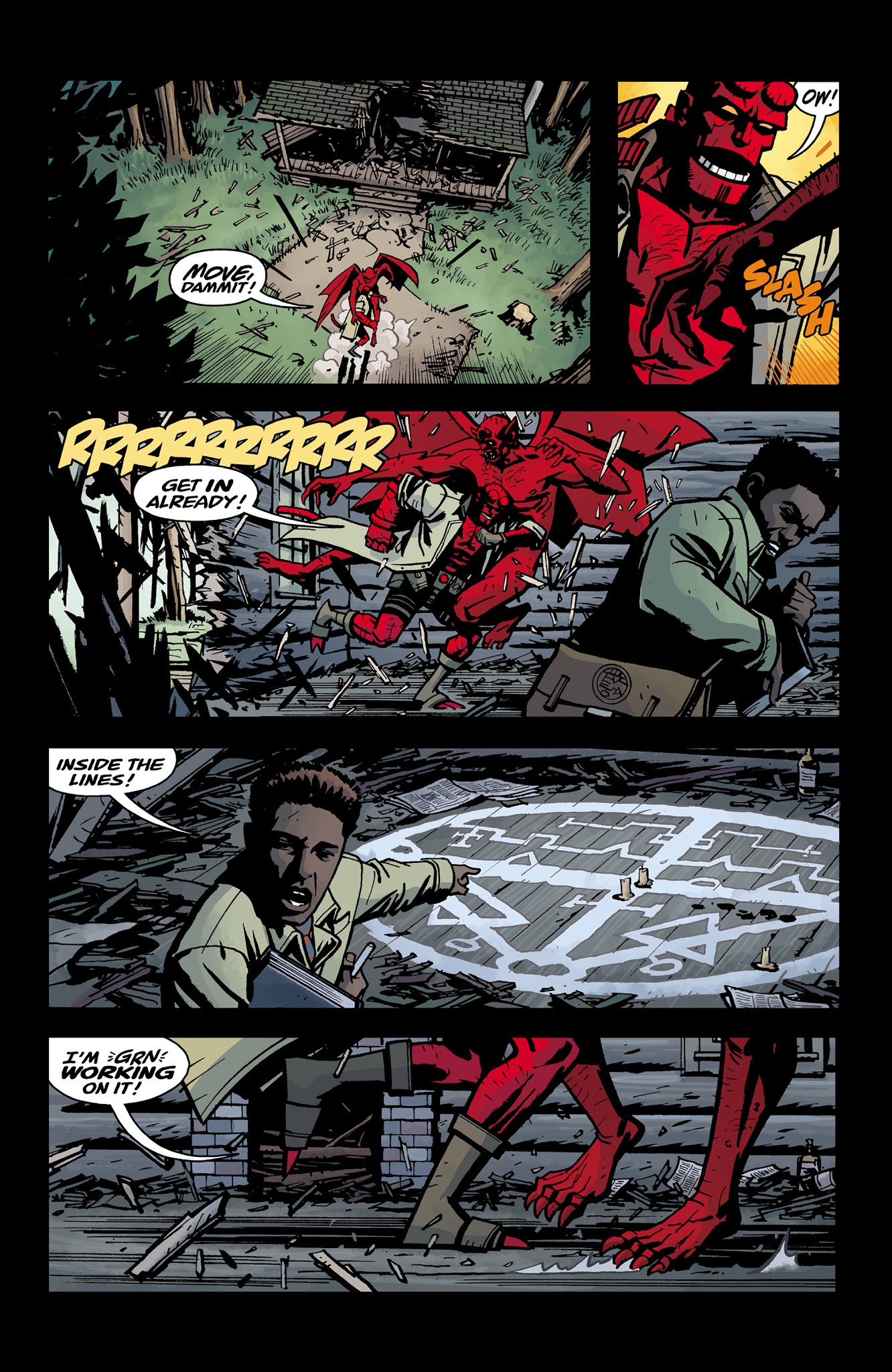 Read online Hellboy and the B.P.R.D.: 1955 ― Secret Nature comic -  Issue # Full - 19