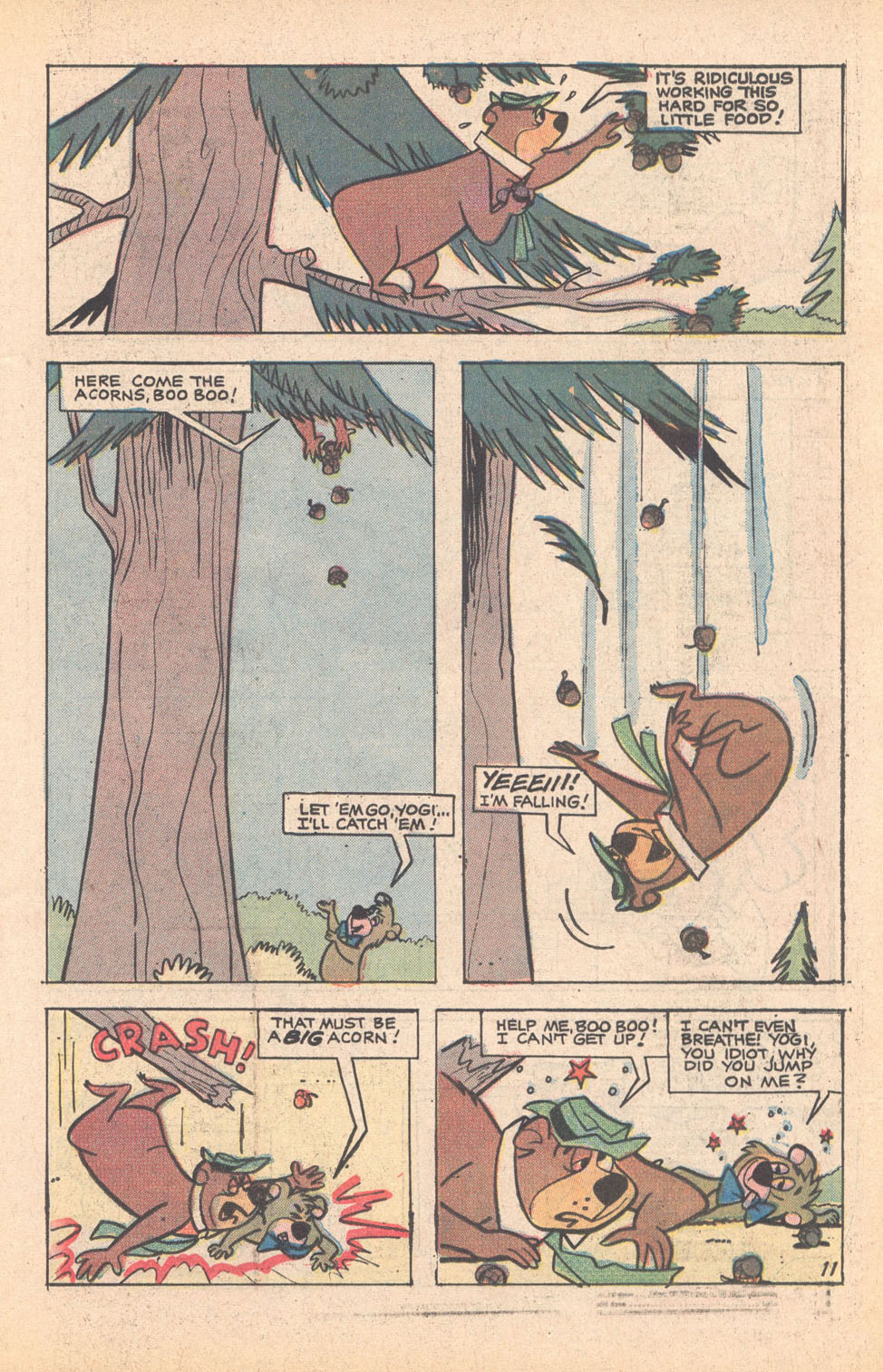 Read online Yogi Bear (1970) comic -  Issue #7 - 15
