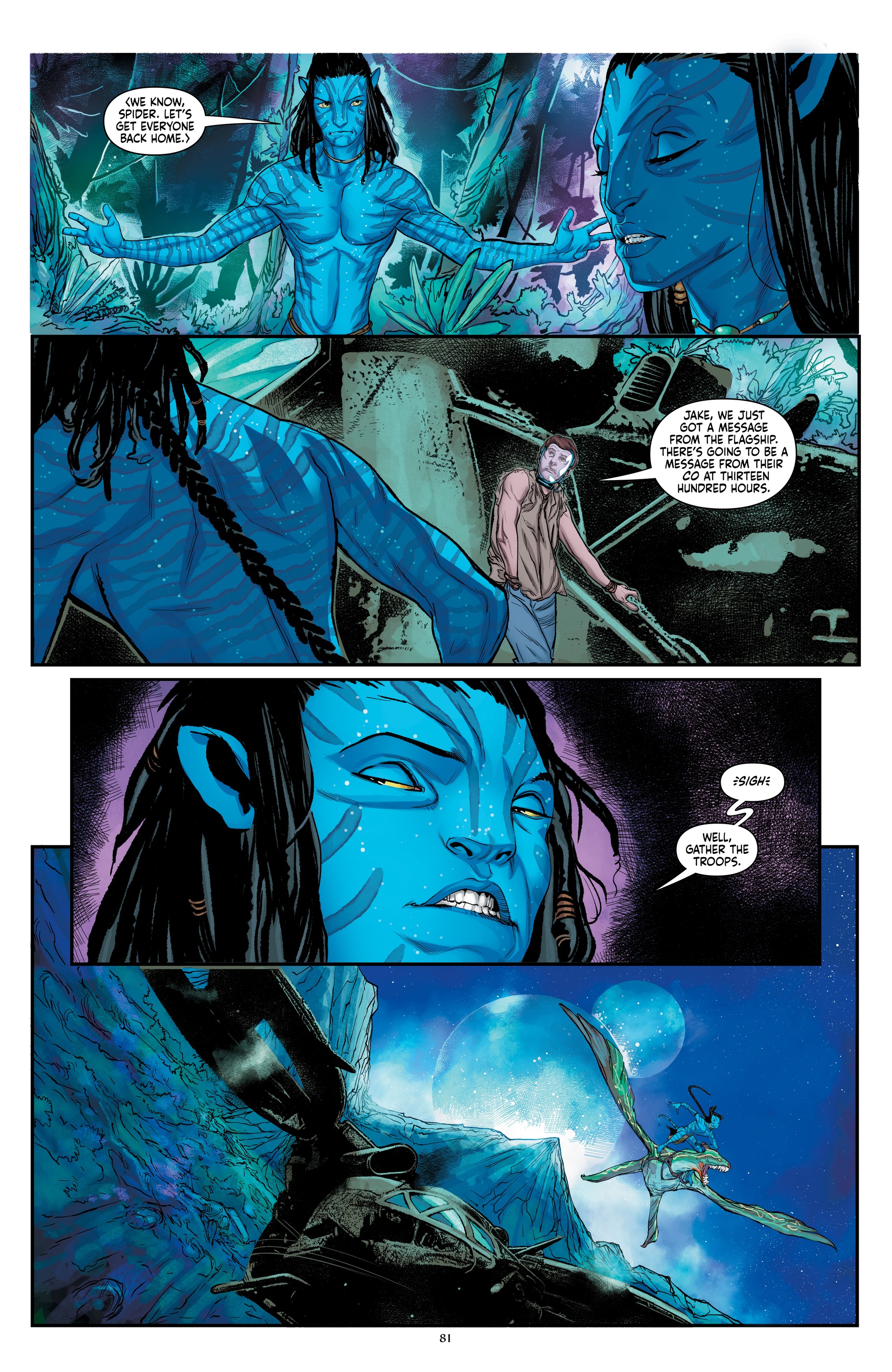 Read online Avatar: The High Ground comic -  Issue # TPB 1 - 82