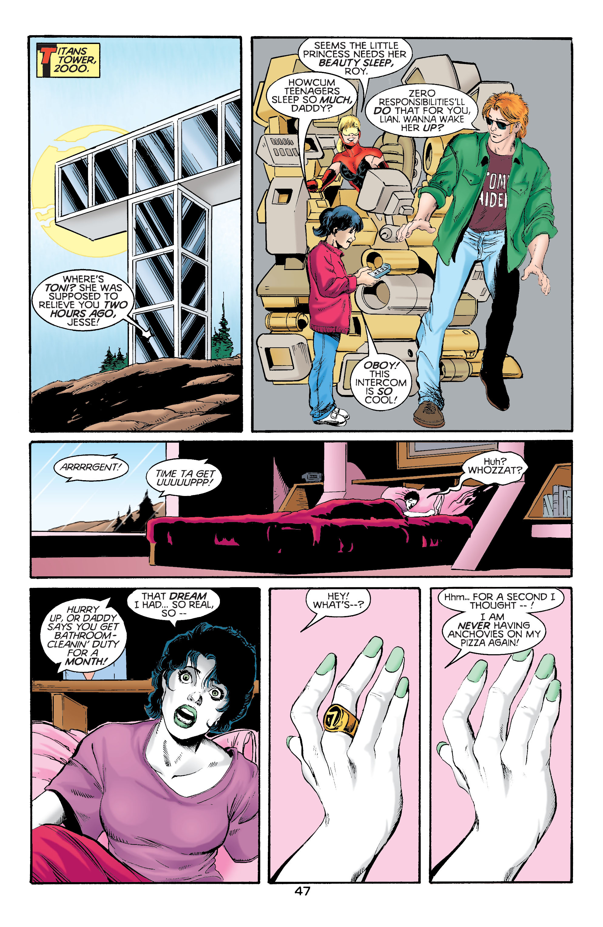 Read online Titans/Legion of Super-Heroes: Universe Ablaze comic -  Issue #4 - 49