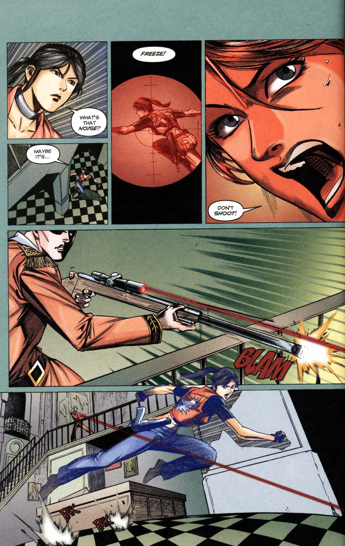 Read online Resident Evil Code: Veronica comic -  Issue #1 - 50