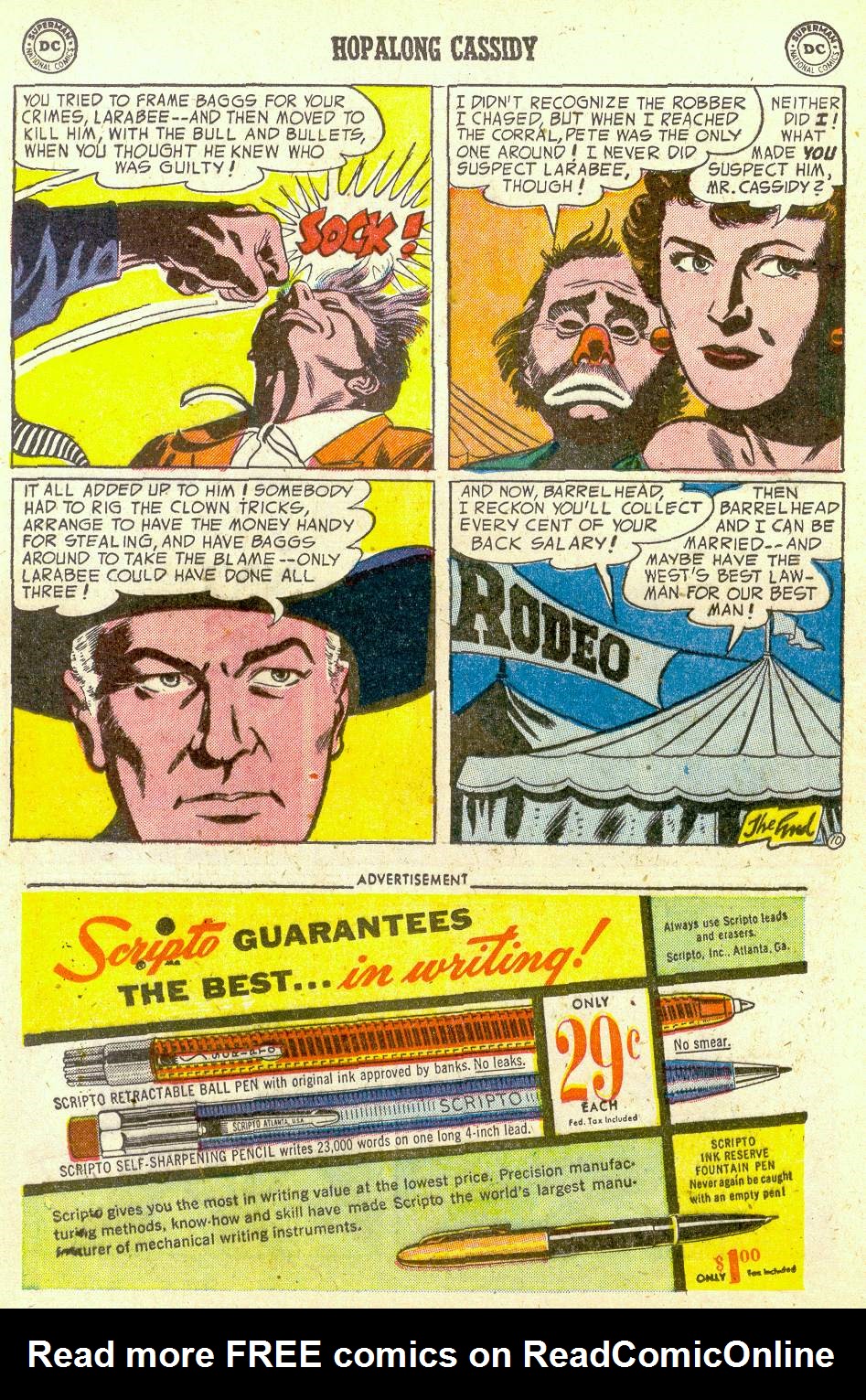 Read online Hopalong Cassidy comic -  Issue #90 - 12