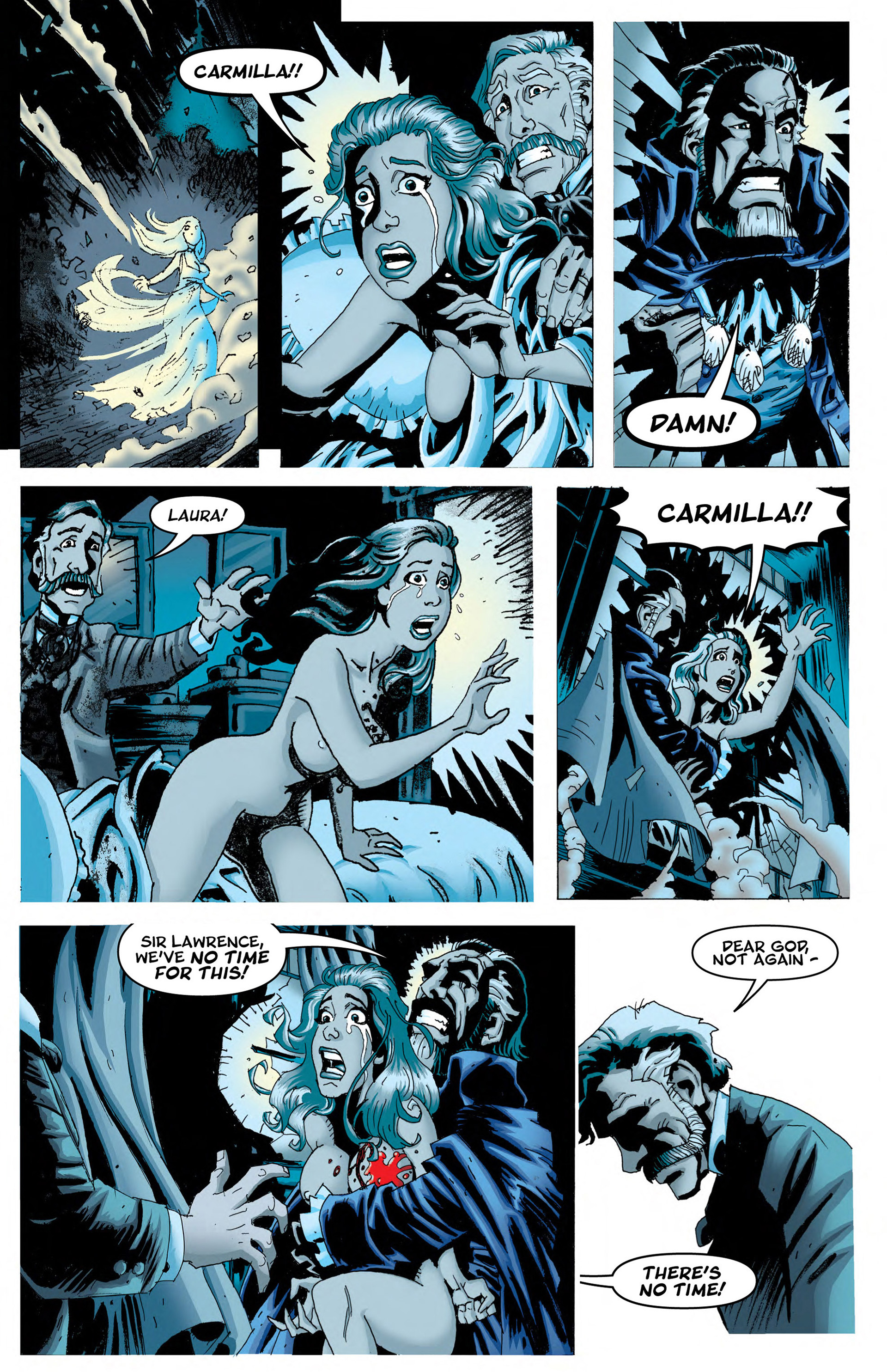 Read online Flesh and Blood comic -  Issue # TPB 1 - 12