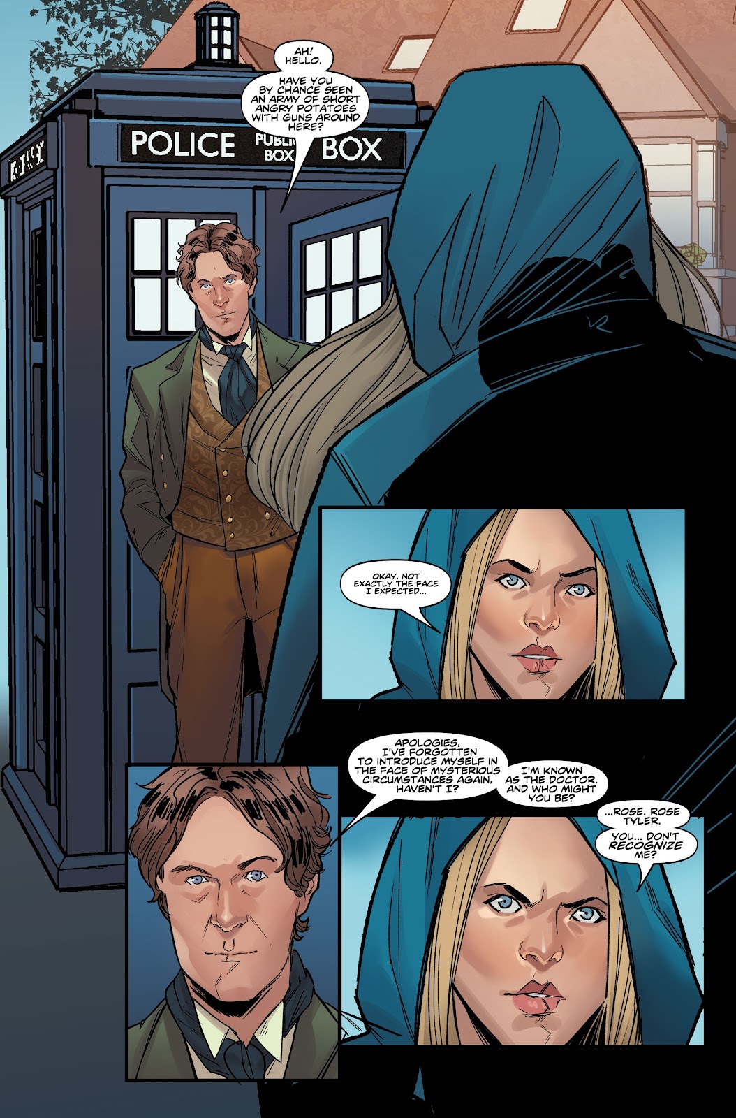 Doctor Who: Empire of the Wolf issue 1 - Page 22