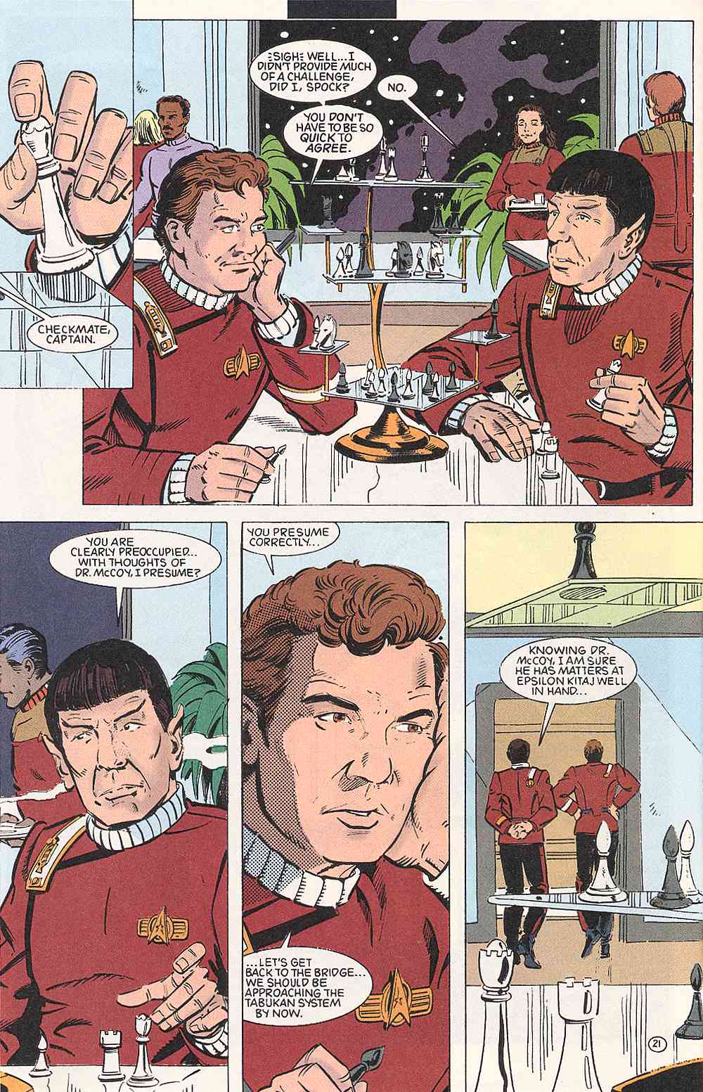 Read online Star Trek (1989) comic -  Issue #37 - 21