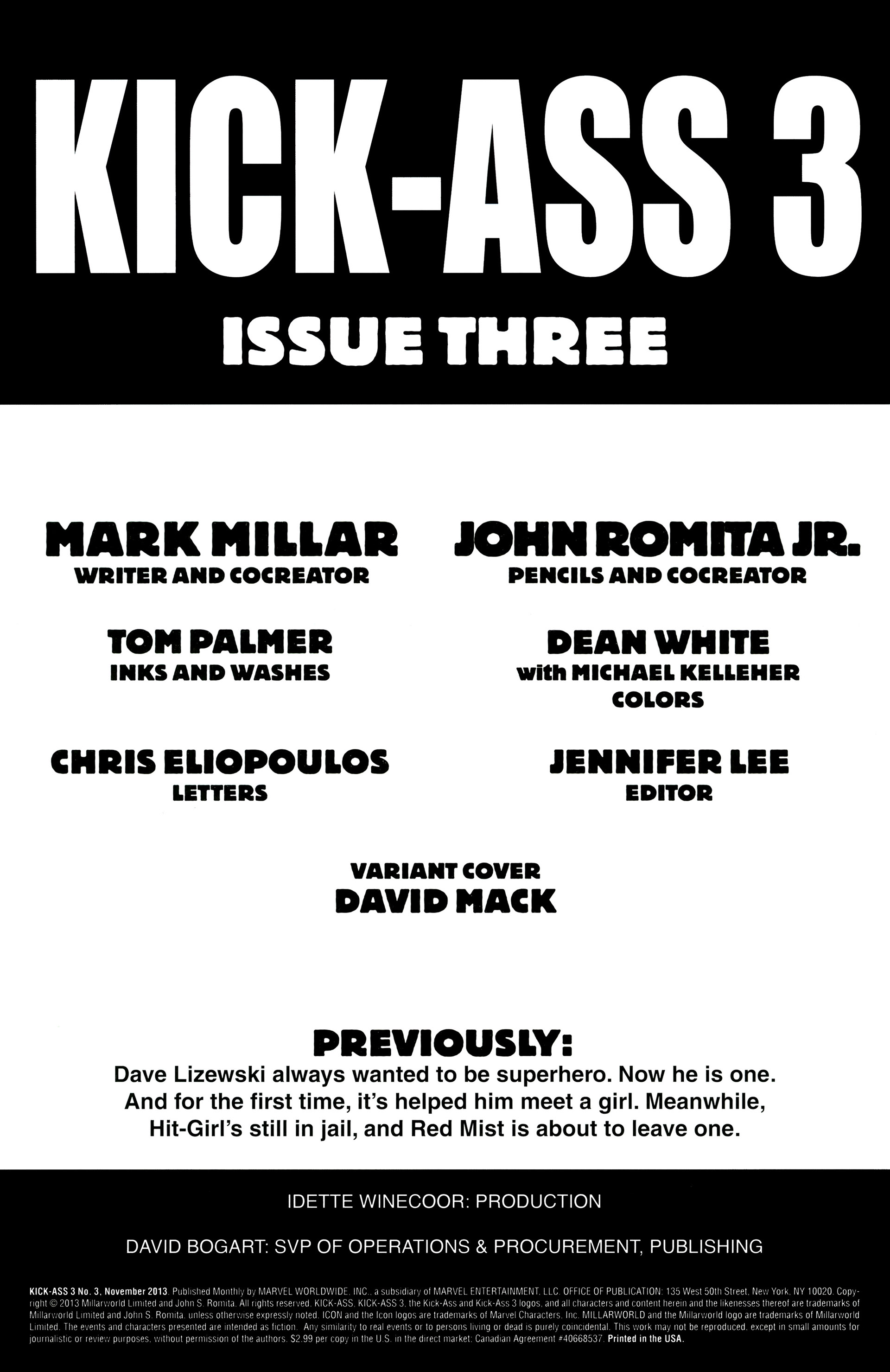 Read online Kick-Ass 3 comic -  Issue #3 - 4