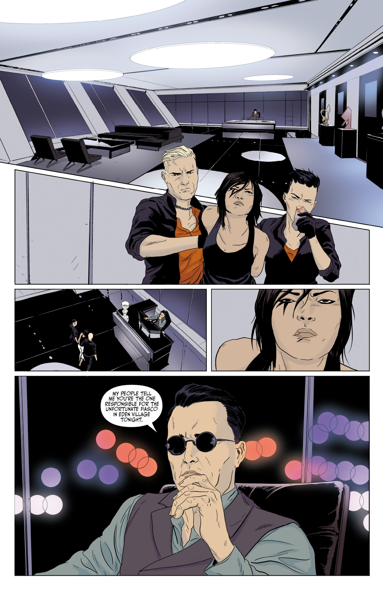 Read online Mirror's Edge: Exordium comic -  Issue #1 - 11