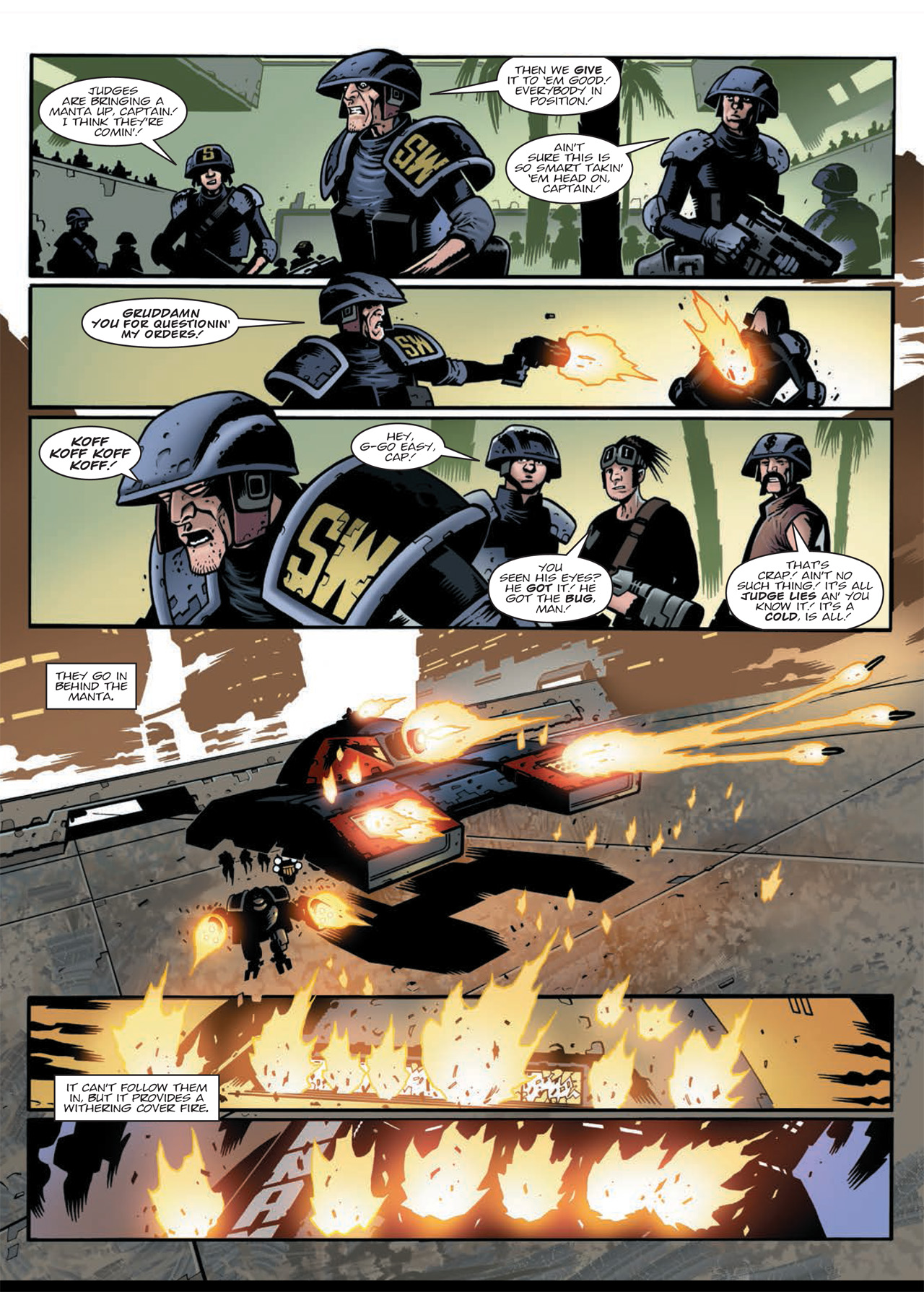 Read online Judge Dredd: Day of Chaos: Endgame comic -  Issue # TPB (Part 2) - 55