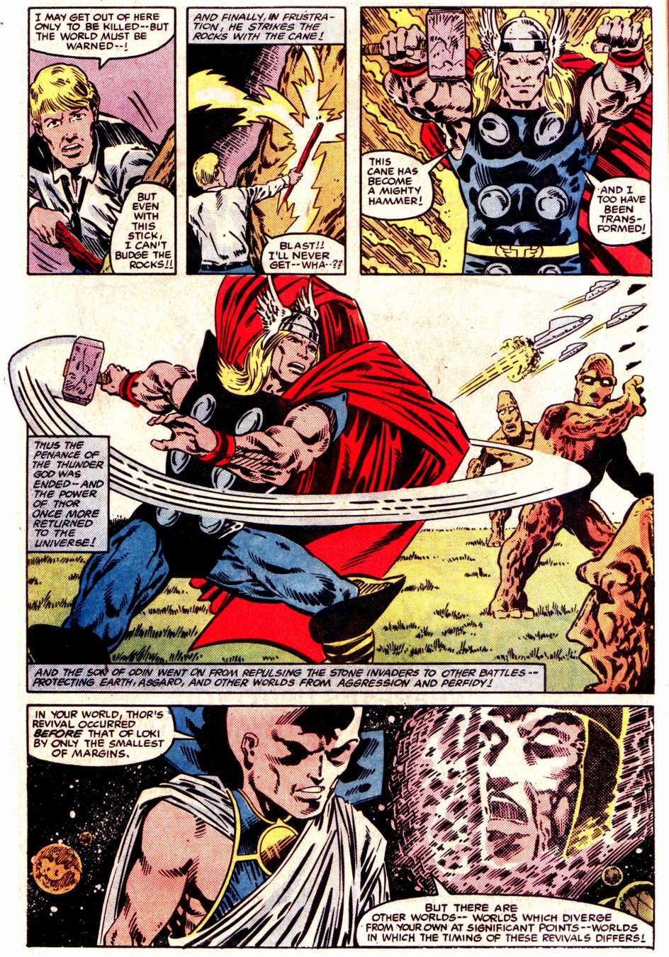 What If? (1977) issue 47 - Loki had found The hammer of Thor - Page 7