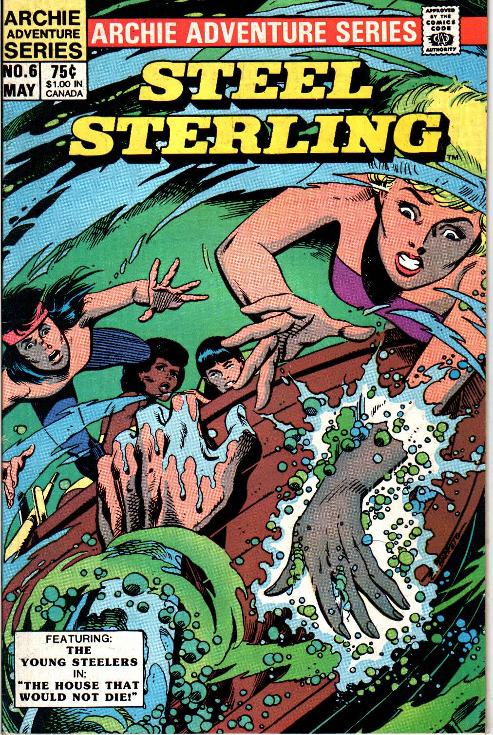 Read online Lancelot Strong, The Shield comic -  Issue #6 - 1