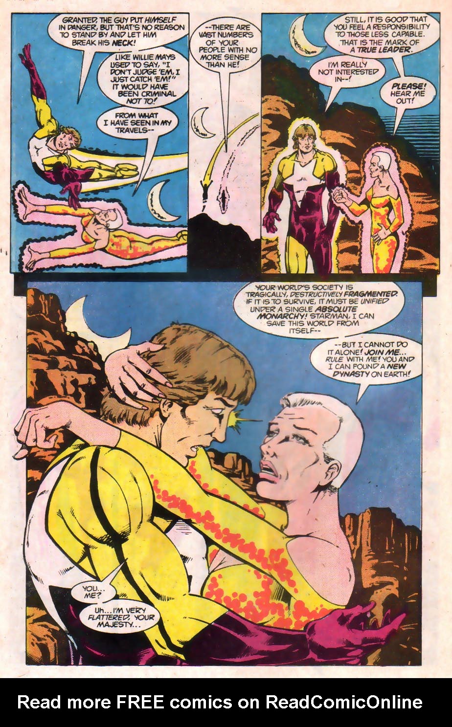 Read online Starman (1988) comic -  Issue #8 - 17