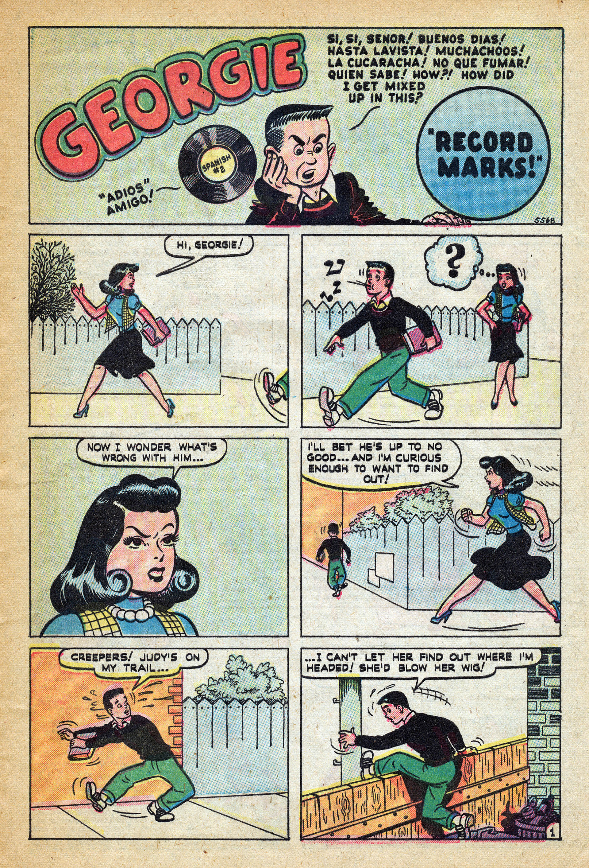 Read online Georgie Comics (1949) comic -  Issue #27 - 29