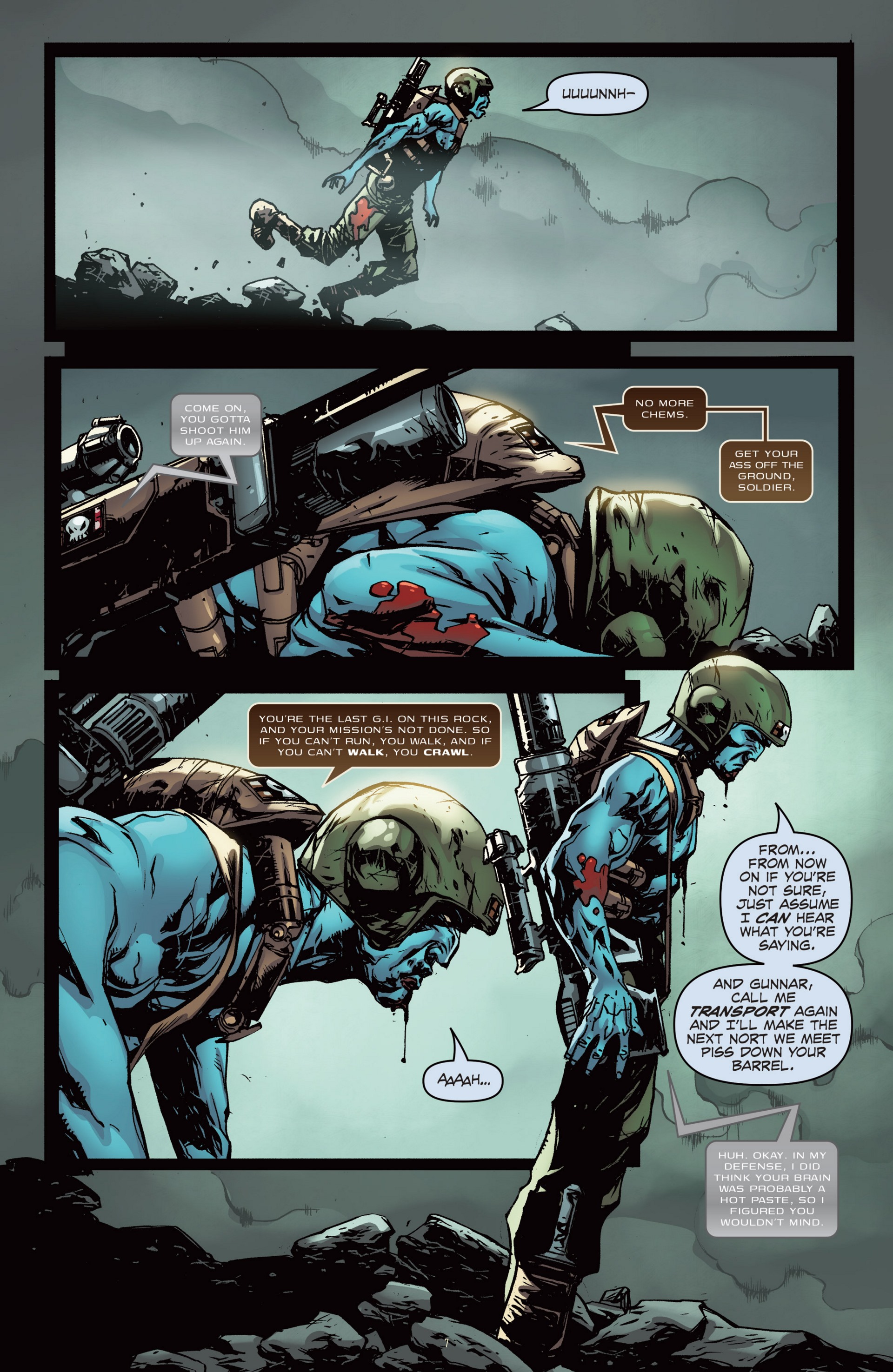 Read online Rogue Trooper (2014) comic -  Issue #4 - 10
