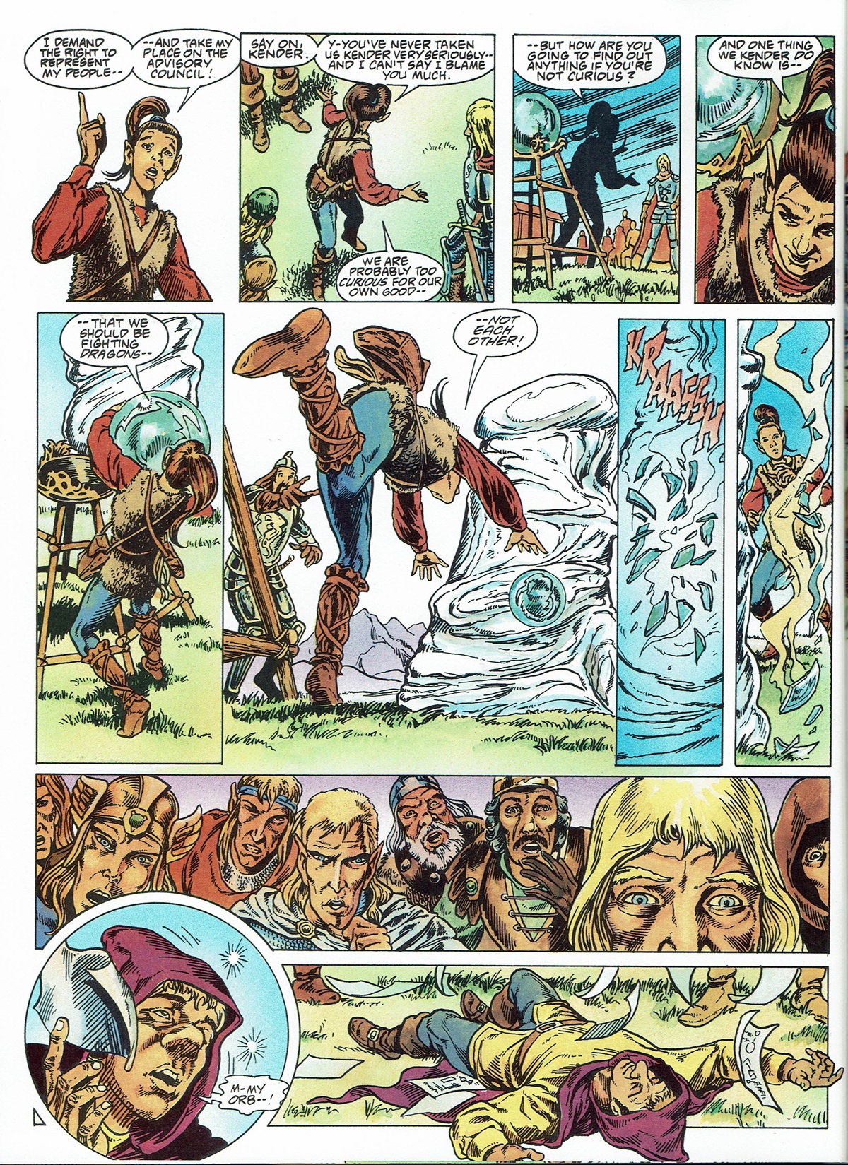 Read online Dragonlance Saga comic -  Issue #5 - 26
