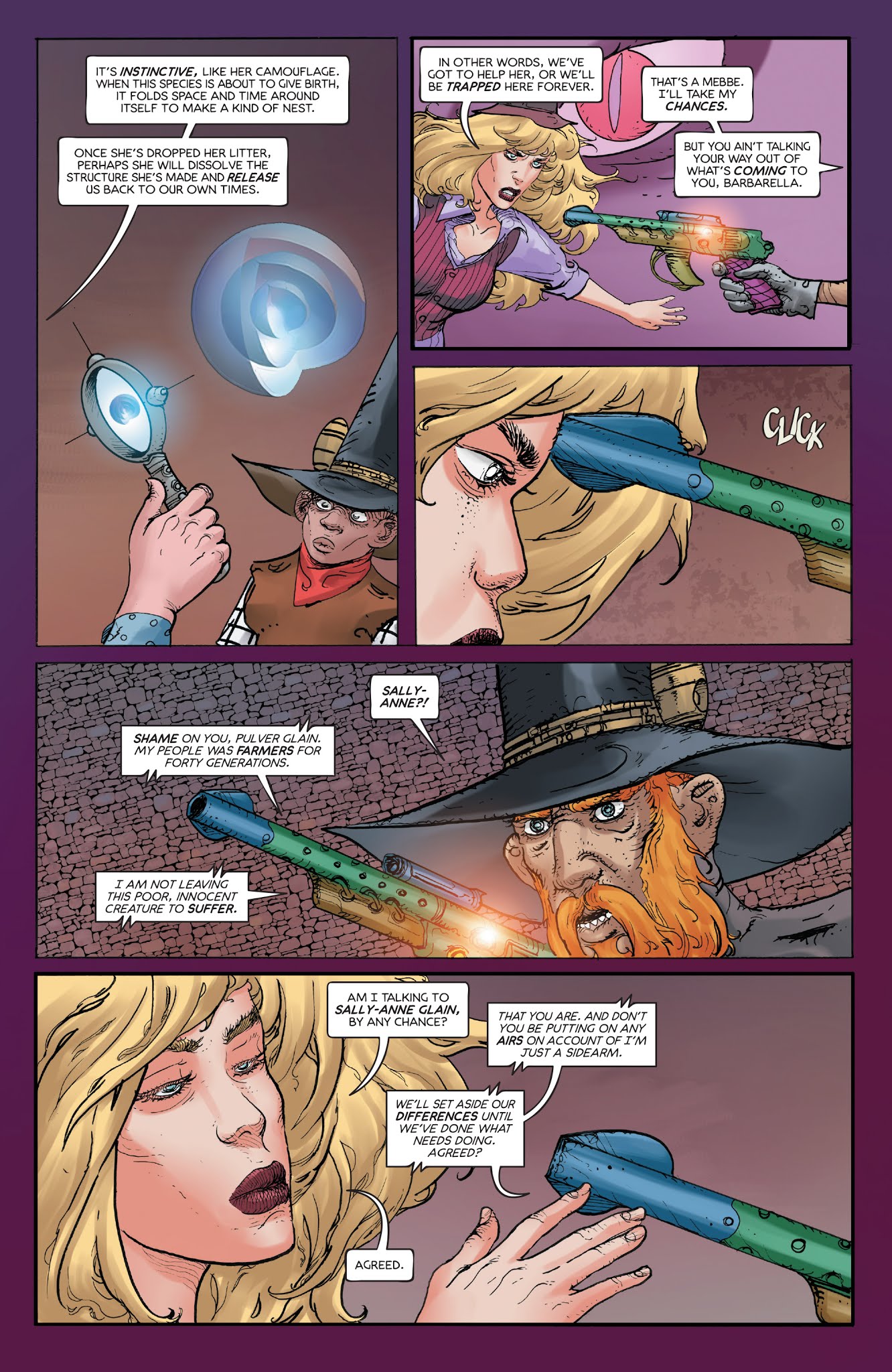 Read online Barbarella (2017) comic -  Issue #7 - 22