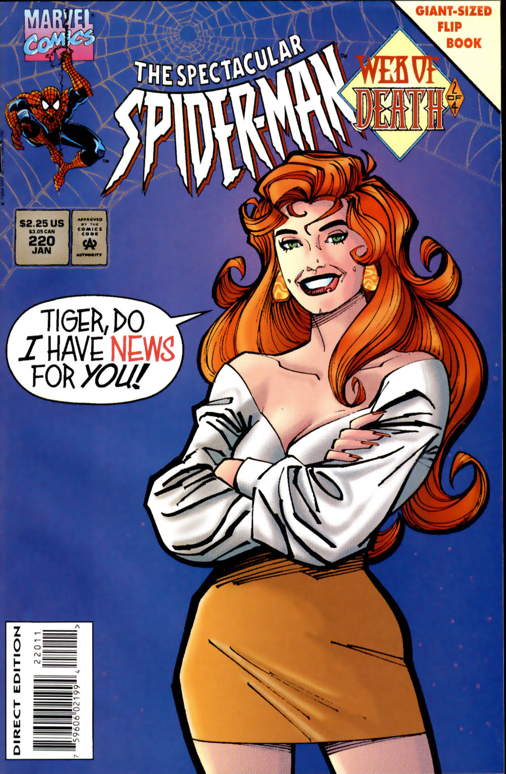 Read online The Spectacular Spider-Man (1976) comic -  Issue #220 - 1