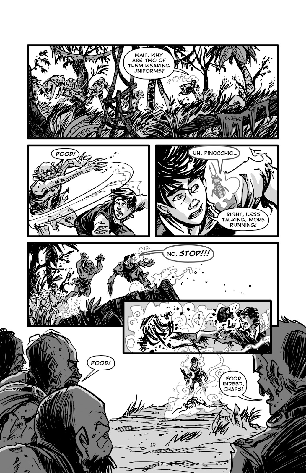 Pinocchio: Vampire Slayer - Of Wood and Blood issue 1 - Page 20