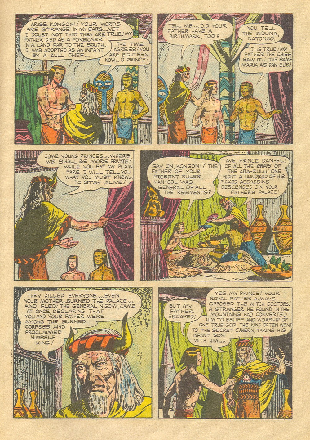 Read online Tarzan (1948) comic -  Issue #39 - 47