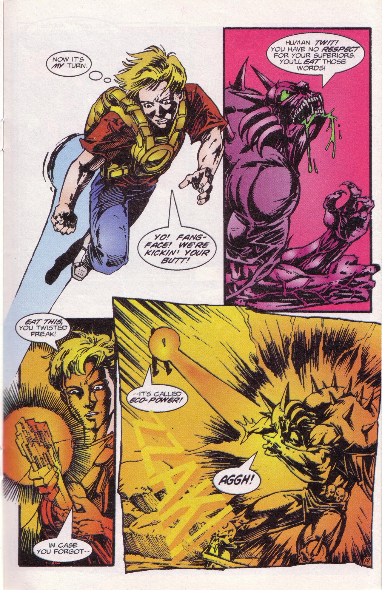 Read online Zen Intergalactic Ninja Color comic -  Issue #2 - 21