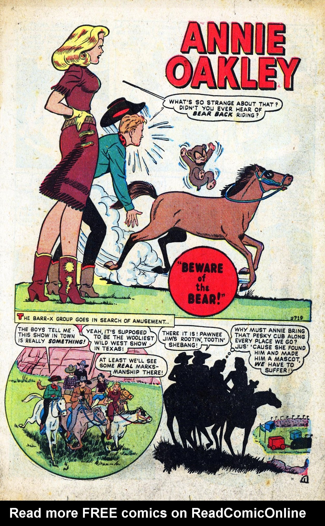 Read online Annie Oakley comic -  Issue #2 - 3