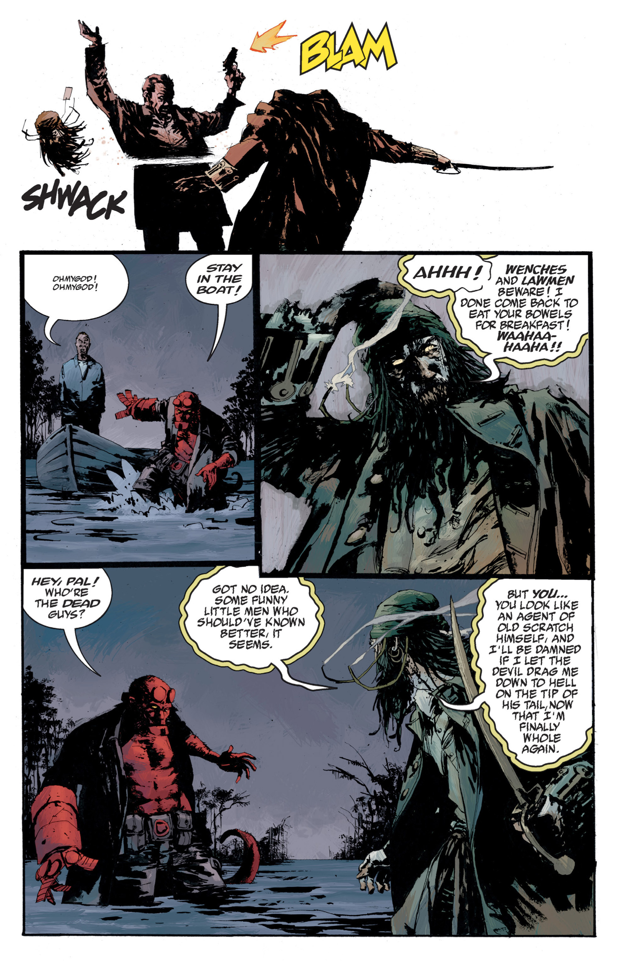 Read online Hellboy comic -  Issue #10 - 99