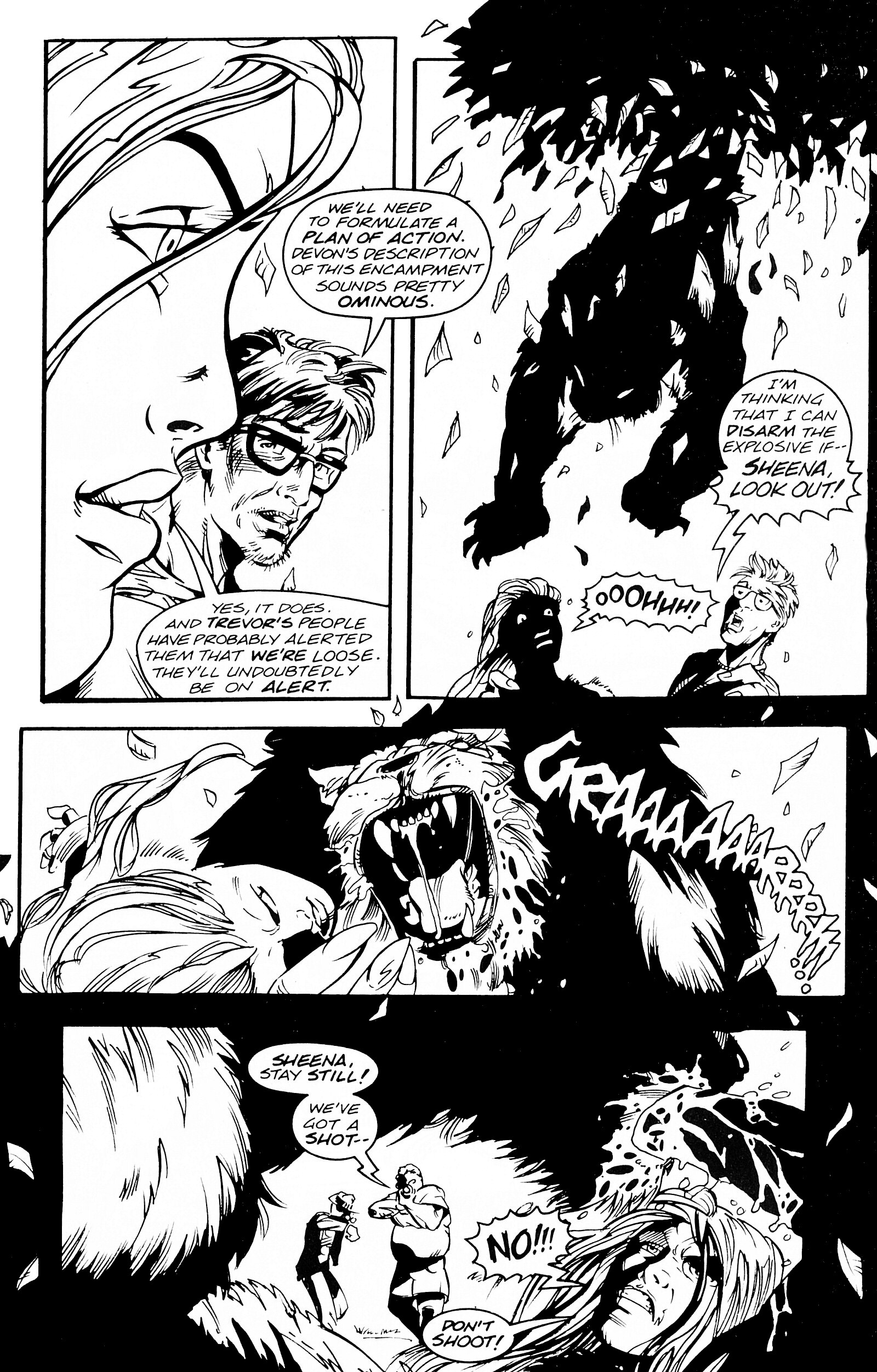 Read online Sheena Queen of the Jungle (1998) comic -  Issue #3 - 8