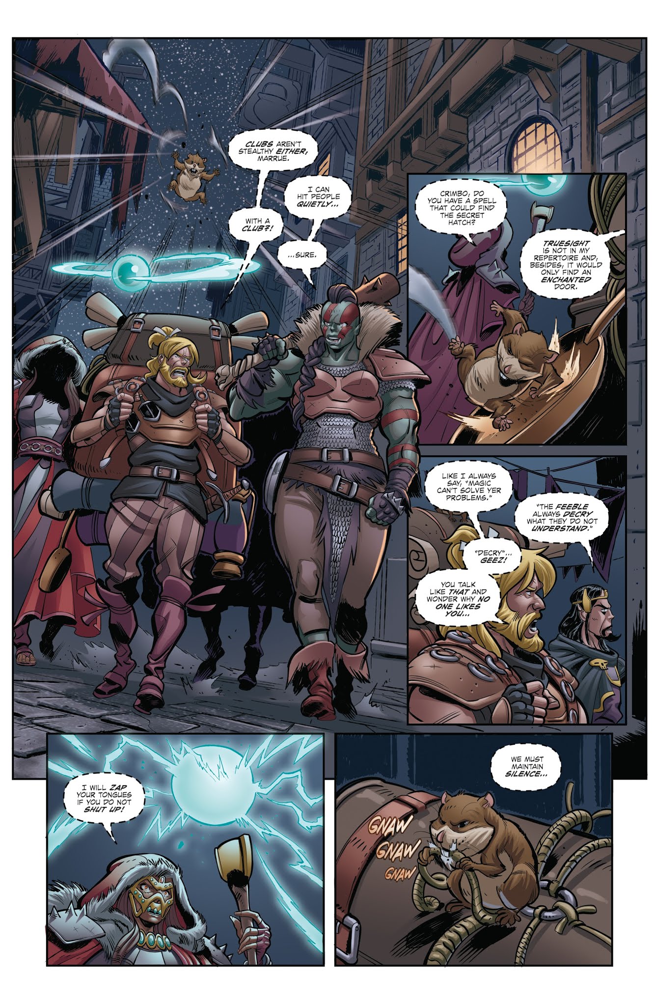 Read online Dungeons & Dragons: Evil At Baldur's Gate comic -  Issue #5 - 10