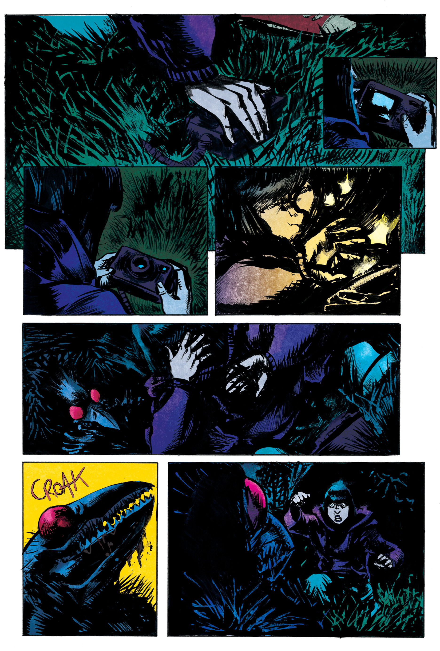 Read online Croak comic -  Issue #3 - 9