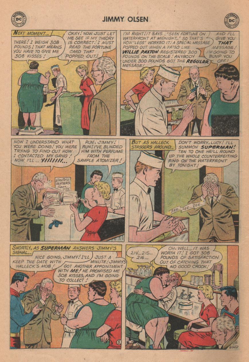 Read online Superman's Pal Jimmy Olsen comic -  Issue #58 - 10