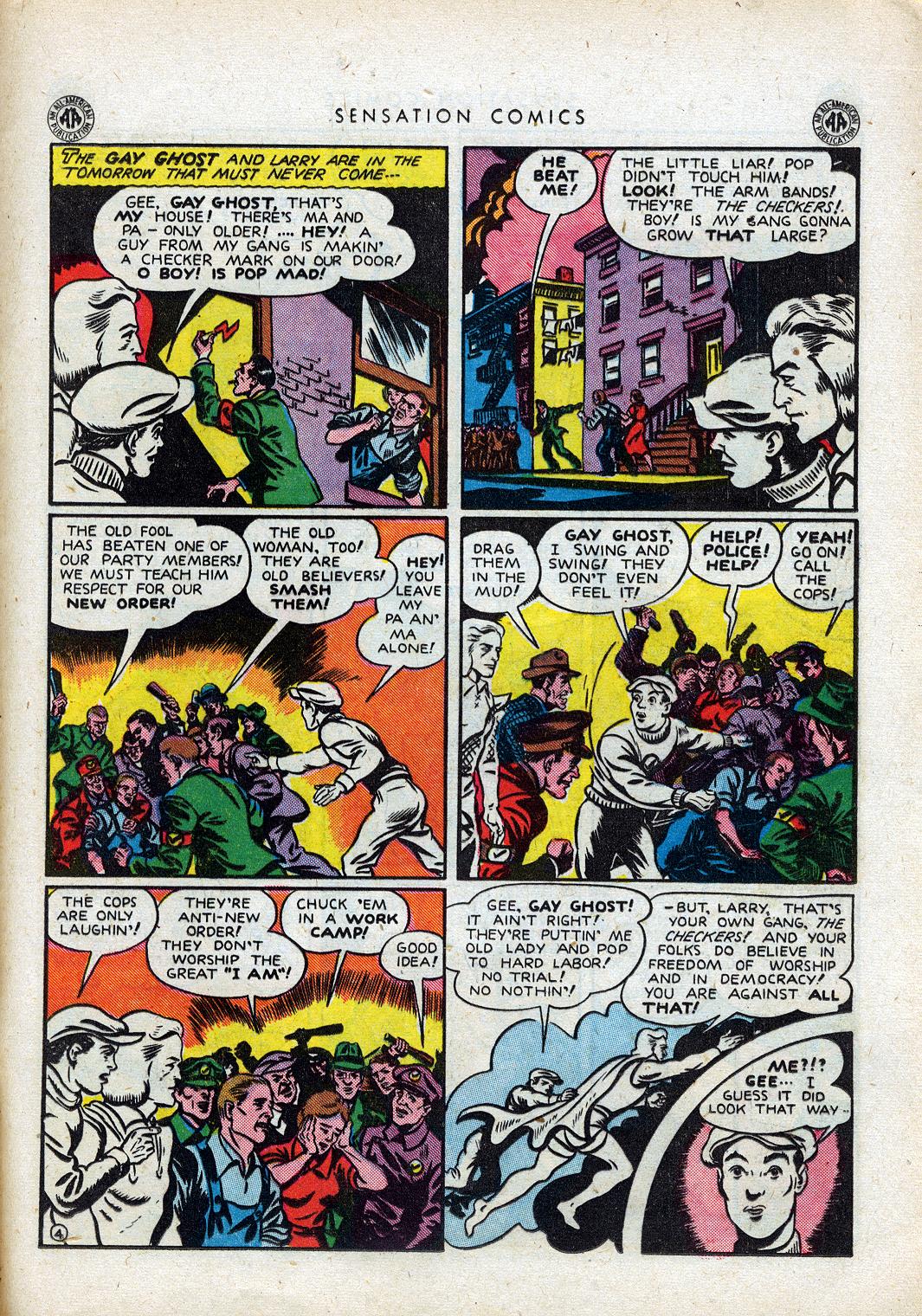 Read online Sensation (Mystery) Comics comic -  Issue #38 - 35