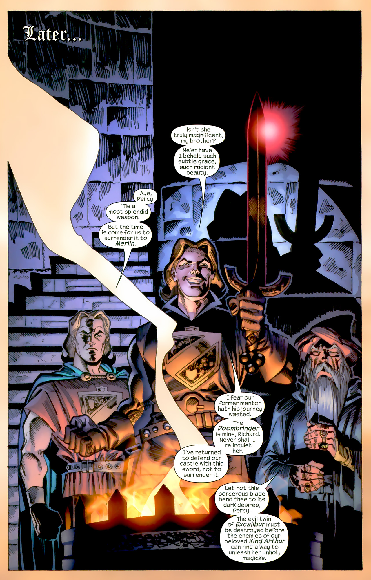 Read online Black Knight (2010) comic -  Issue #1 - 19