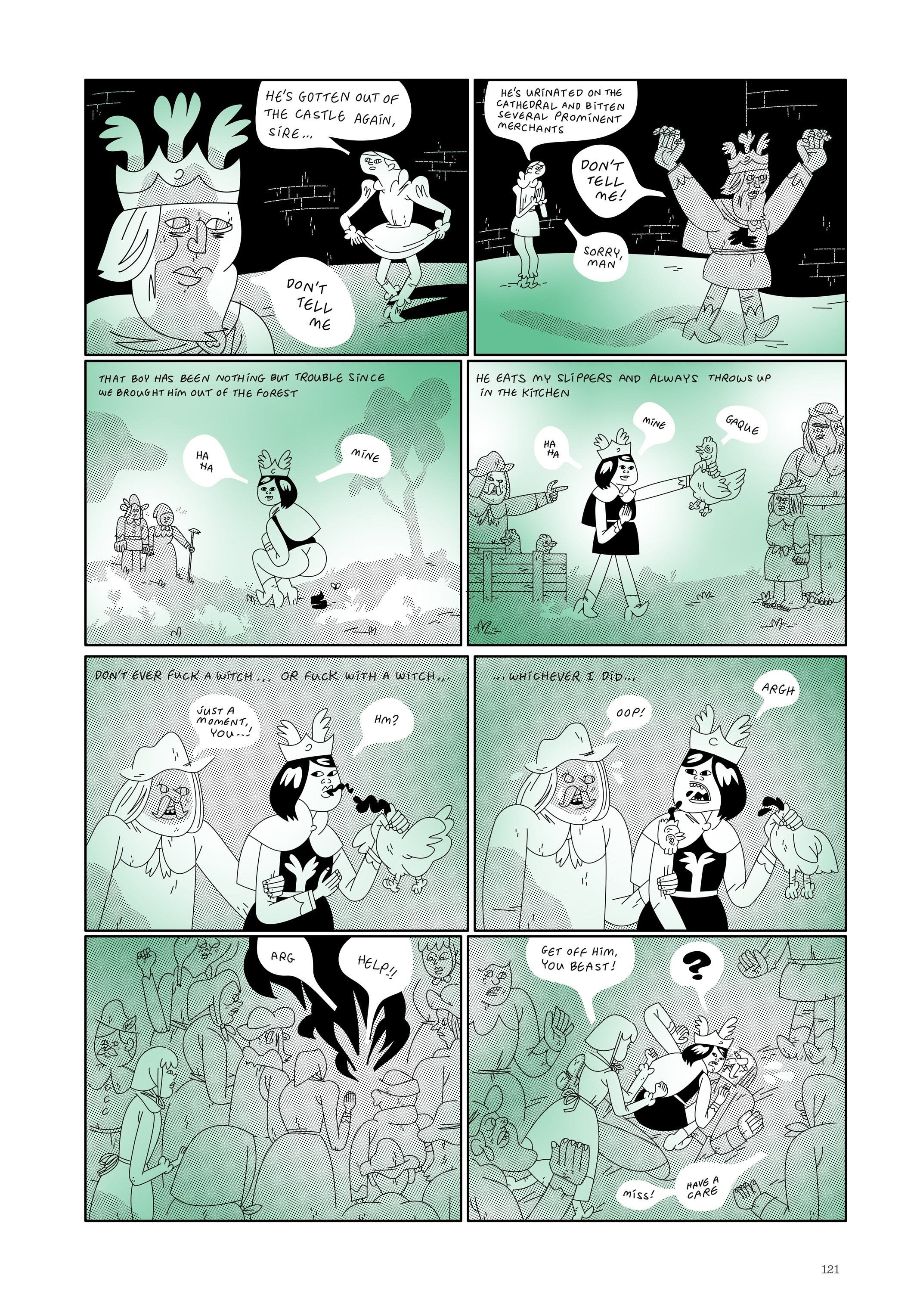 Read online Now: The New Comics Anthology comic -  Issue #6 - 121