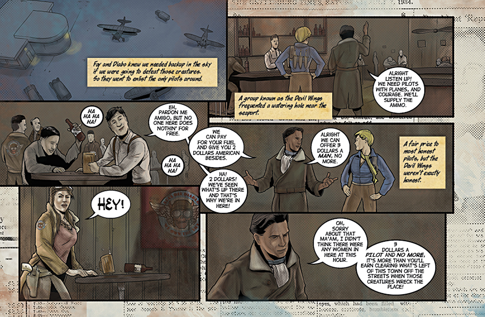 Read online The Adventures of the 19XX comic -  Issue #2 - 69