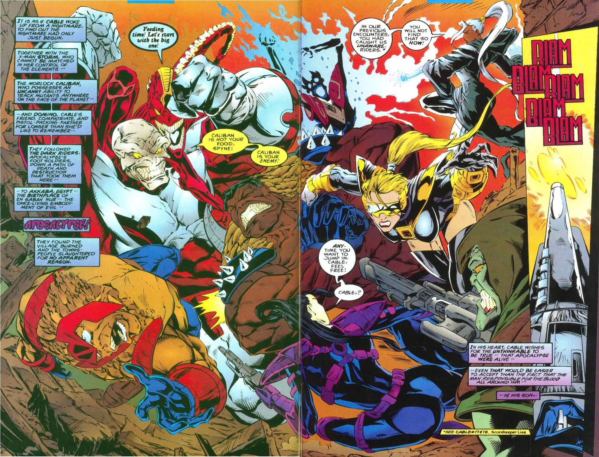 Read online Cable (1993) comic -  Issue #19 - 4