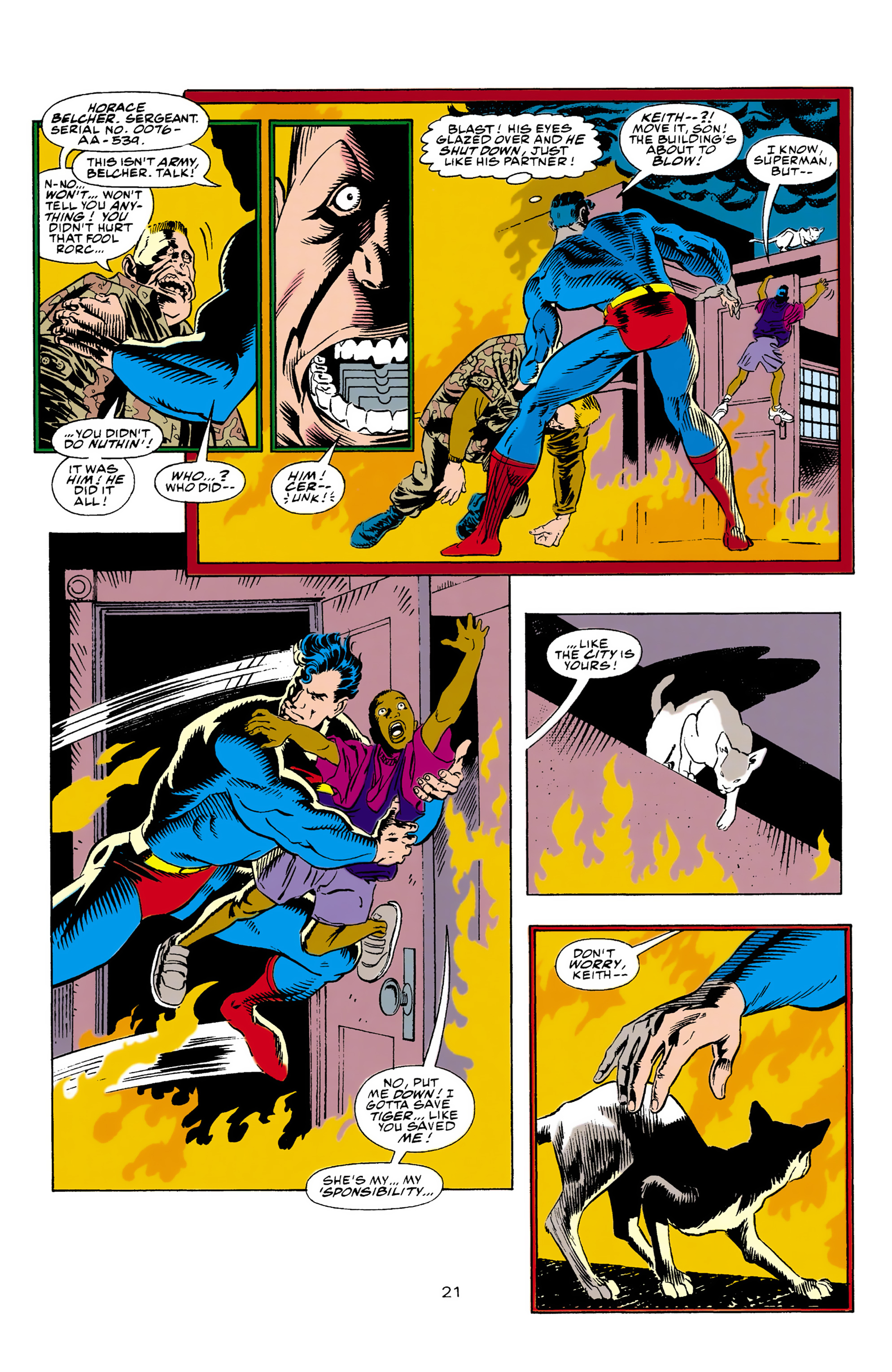 Read online Superman: The Man of Steel (1991) comic -  Issue #2 - 21