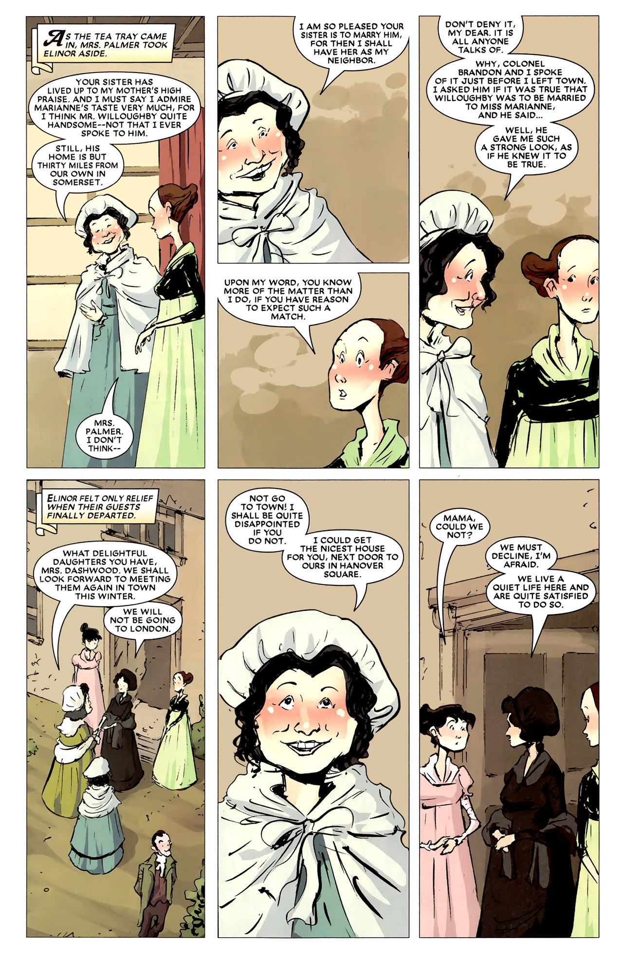 Read online Sense & Sensibility comic -  Issue #3 - 12