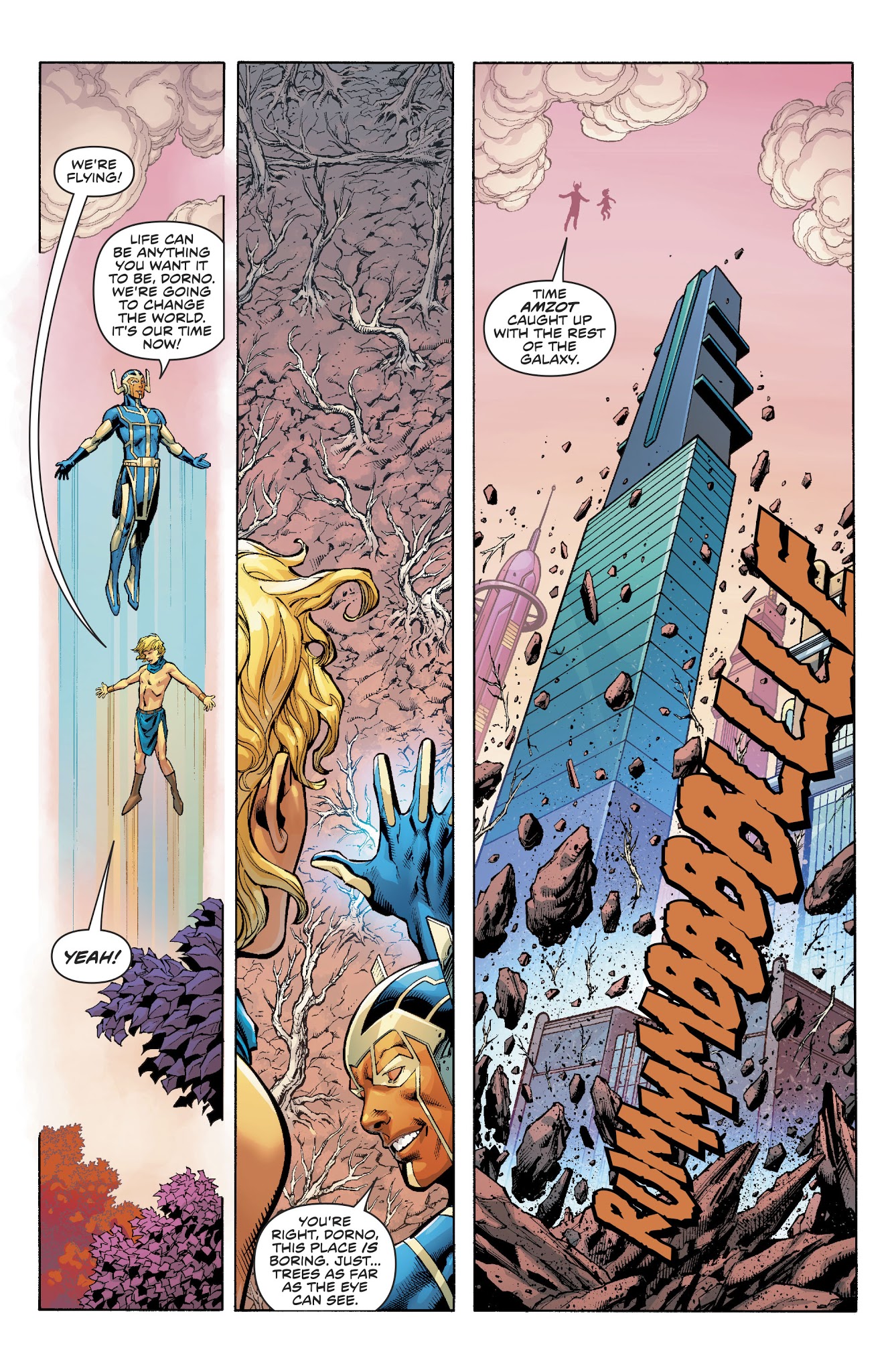 Read online Future Quest Presents comic -  Issue #9 - 18