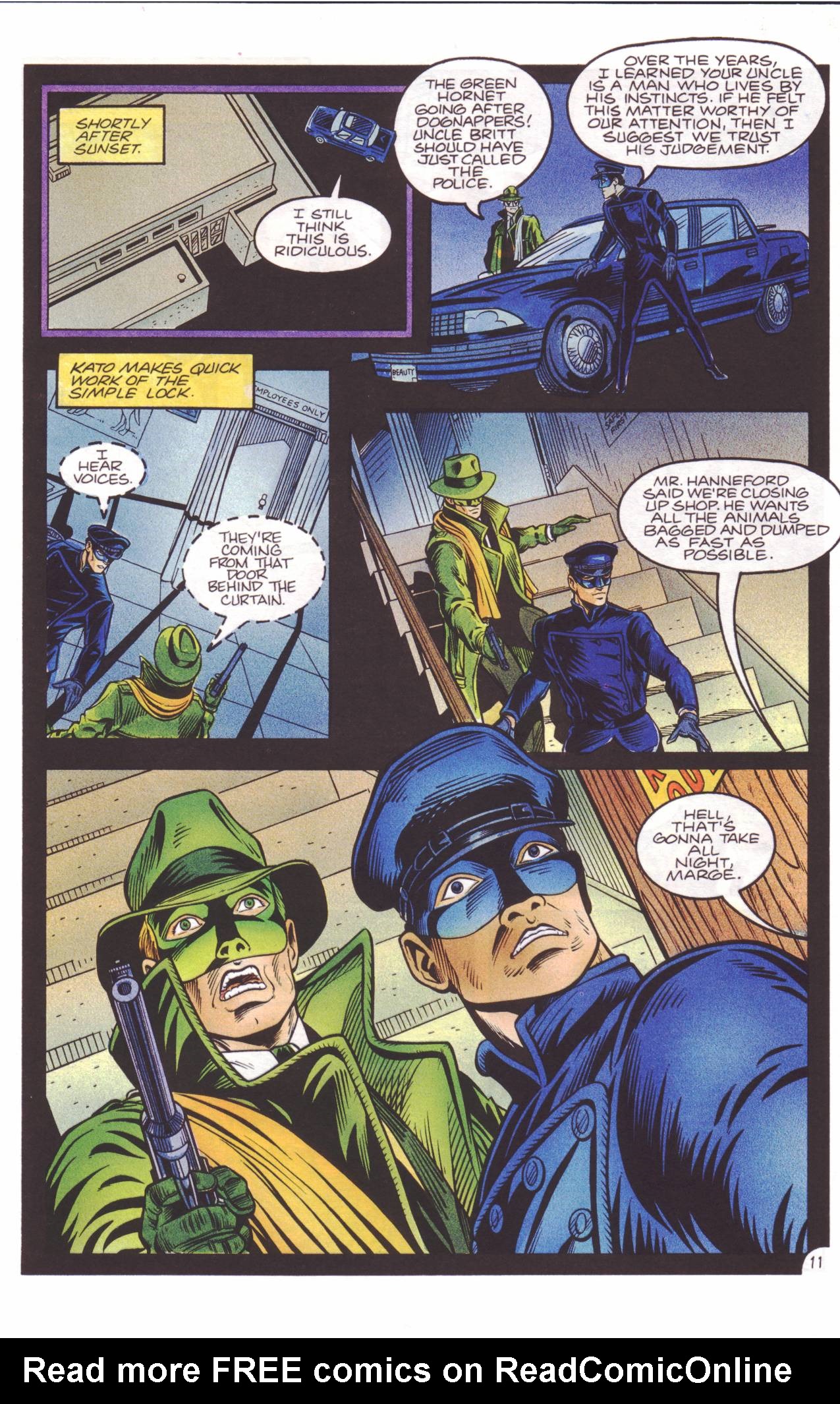 Read online The Green Hornet (1991) comic -  Issue #22 - 12