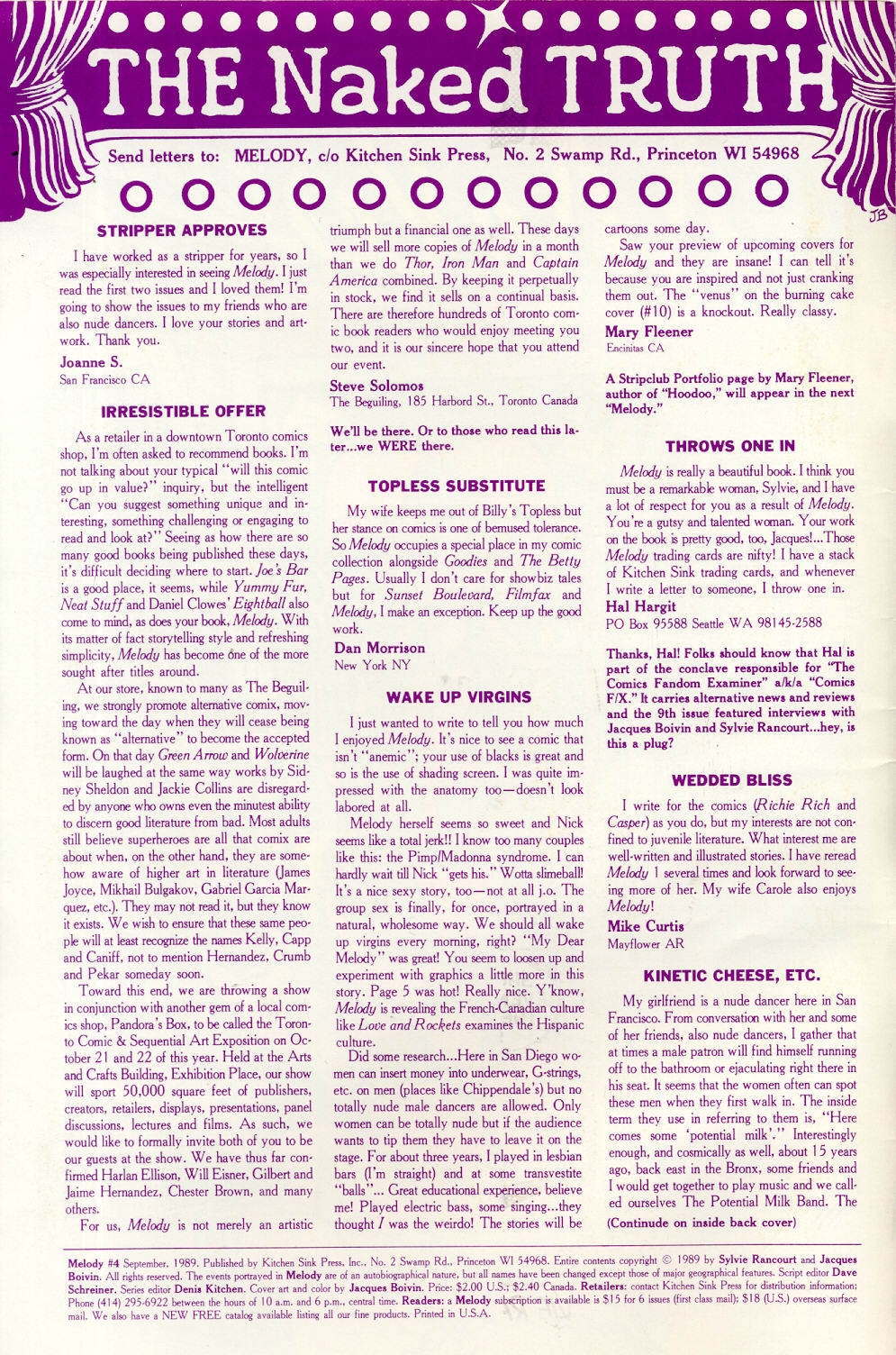 Read online Melody comic -  Issue #4 - 2