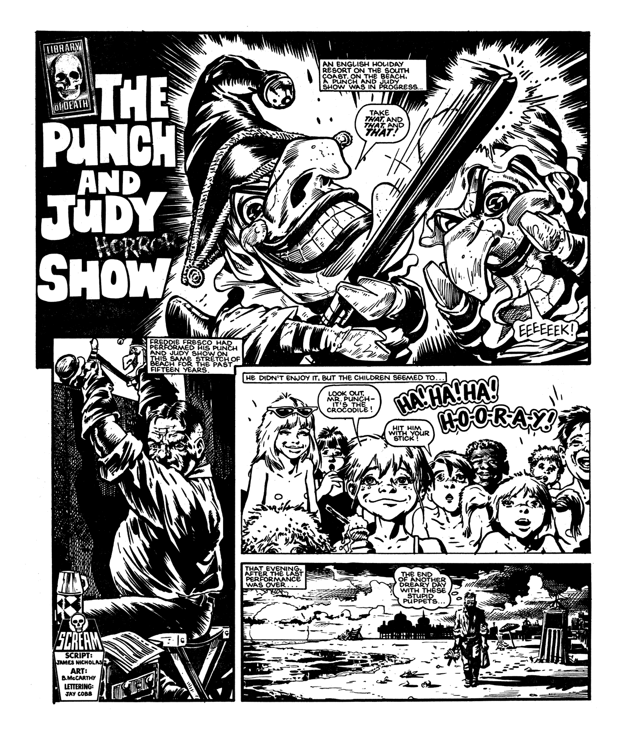 Read online Scream! (1984) comic -  Issue #7 - 12