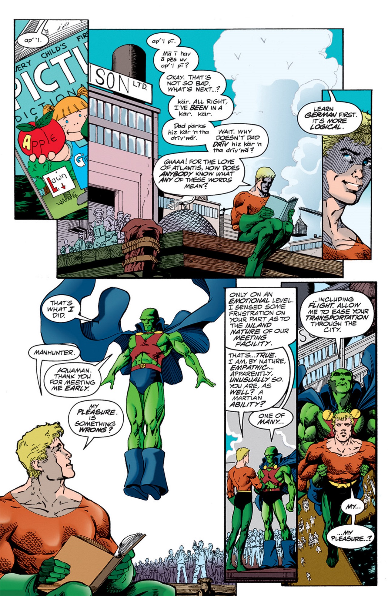 Read online JLA: Year One comic -  Issue #2 - 4