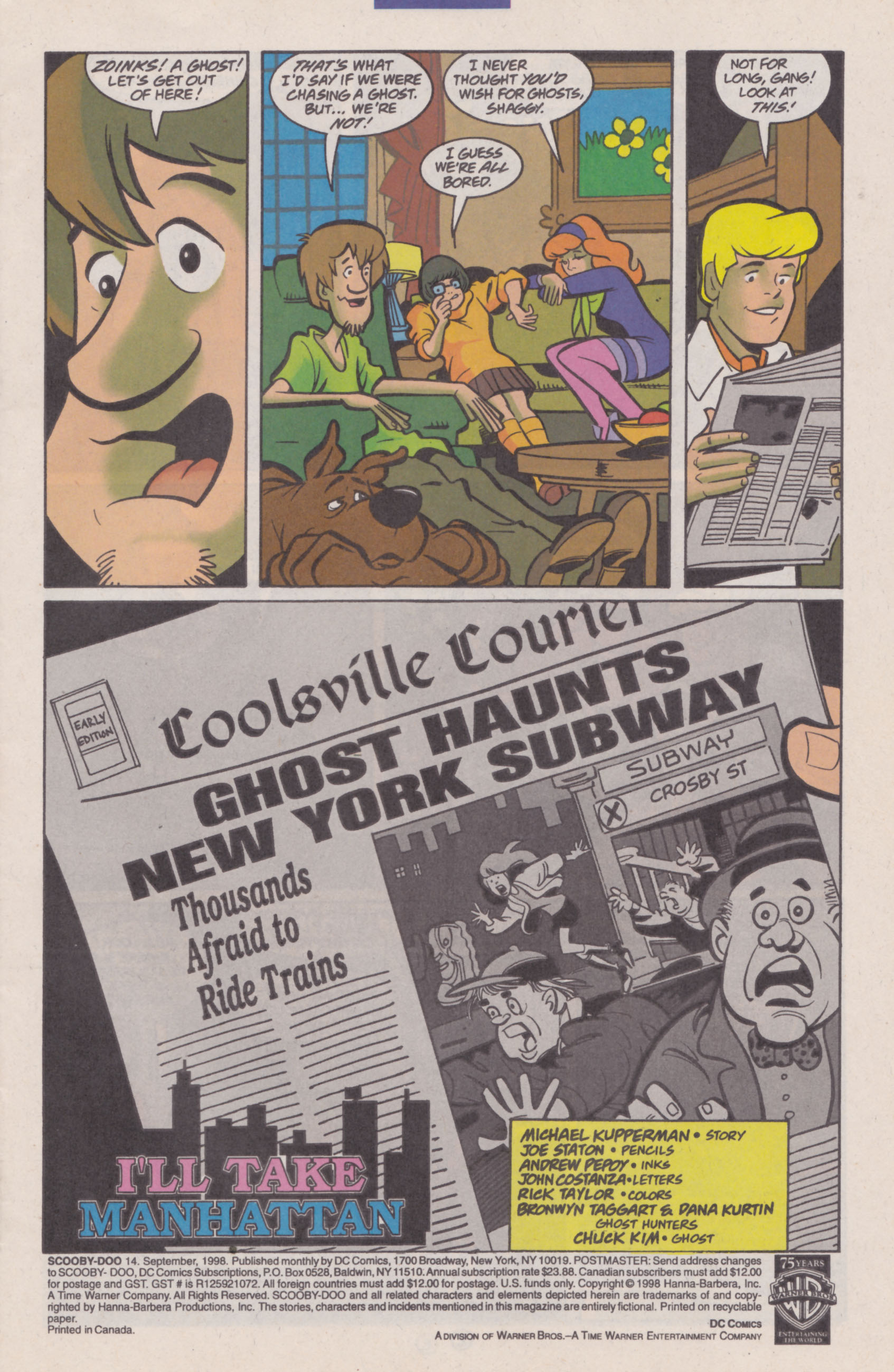 Read online Scooby-Doo (1997) comic -  Issue #14 - 2