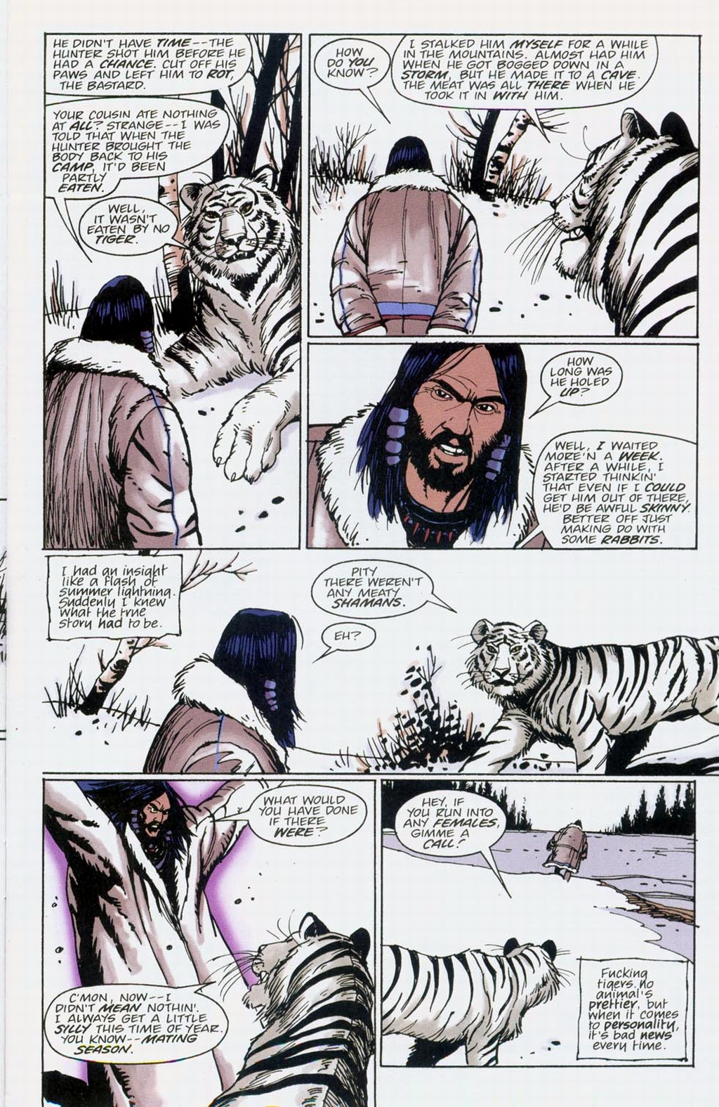 Read online Muktuk Wolfsbreath: Hard-Boiled Shaman comic -  Issue #2 - 4
